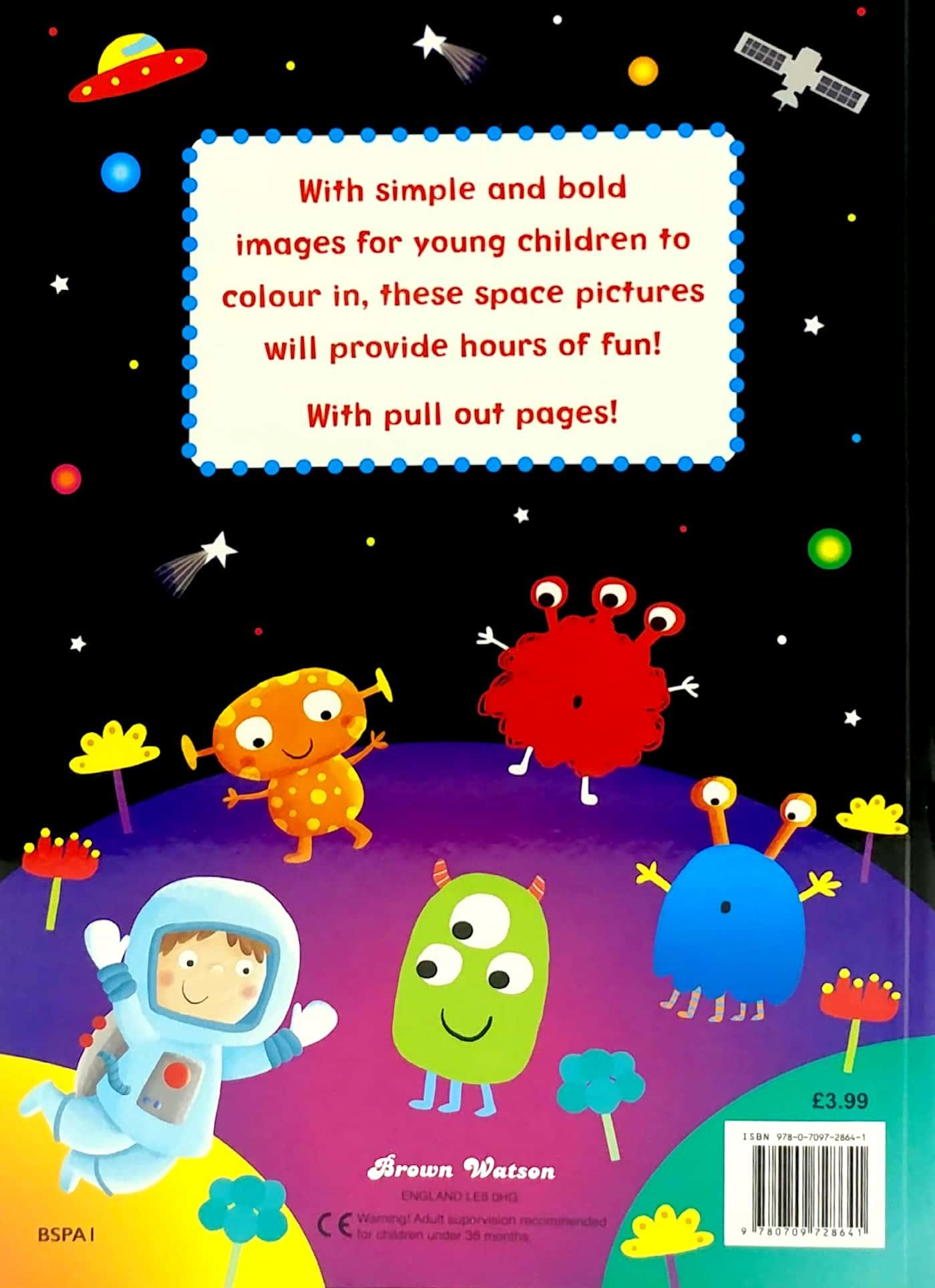 Bumper Space Colouring