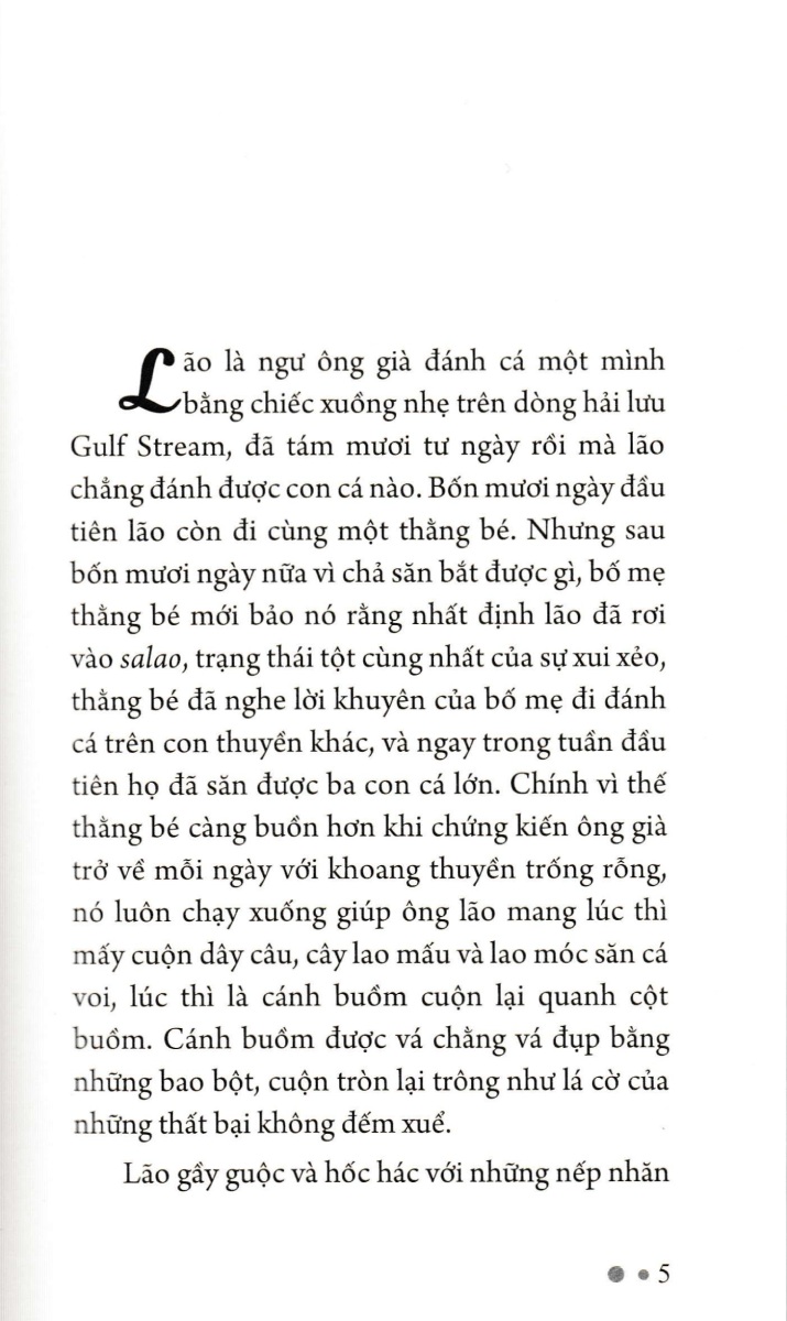 Ông Già Và Biển Cả (Sbooks)