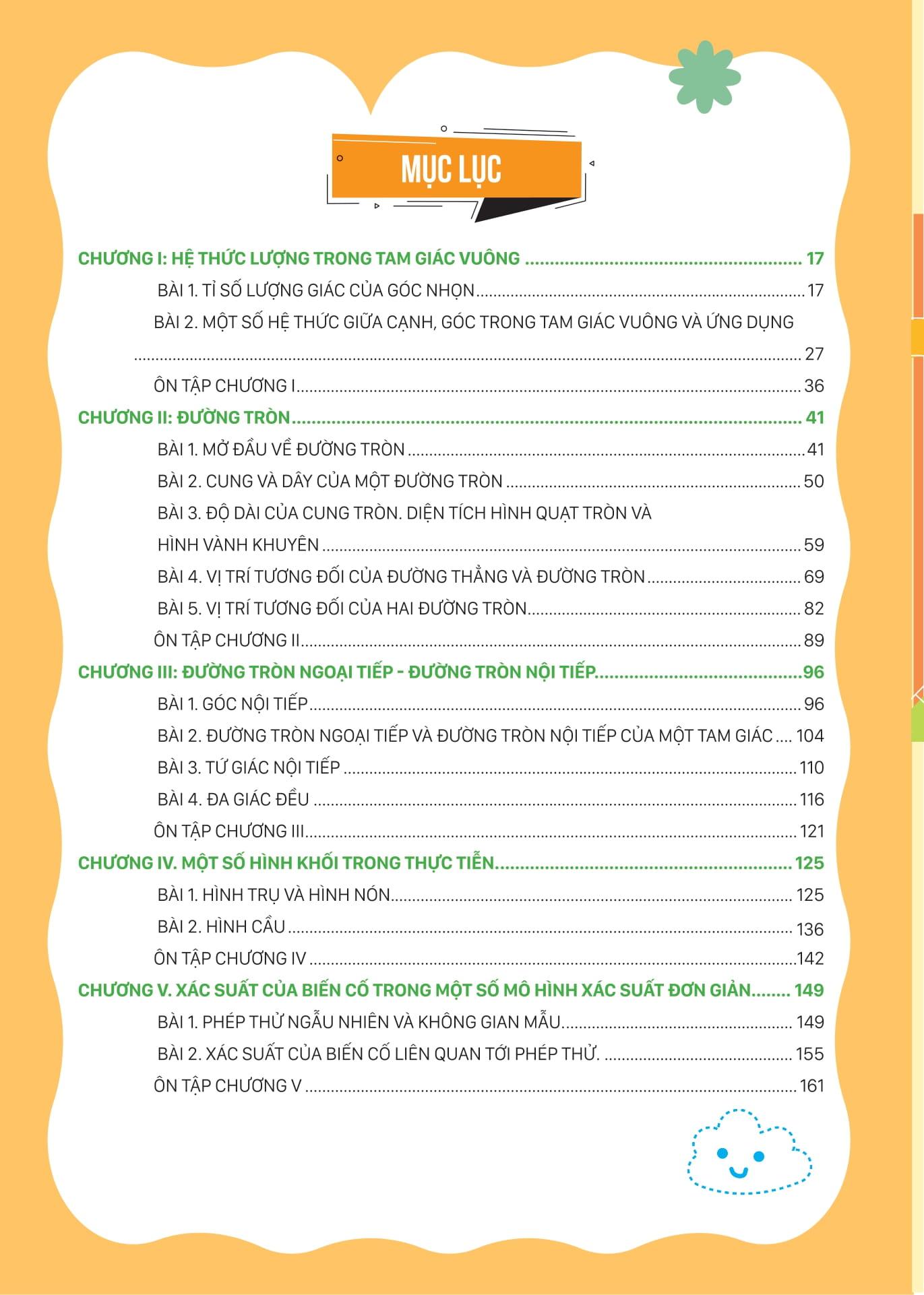 Sách - Làm Chủ Kiến Thức Toán Bằng Sơ Đồ Tư Duy Lớp 9 - Luyện Thi Vào 10 Phần Hình Học Và Xác Suất