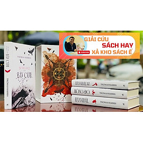 [boxset giới hạn 300 hộp gồm 4 tập bìa cứng của Nhã Nam] – HANNIBAL series – Thomas Harris – Rồng đỏ, Sự im lặng của bầy cừu, Hannibal, Hannibal trỗi dậy