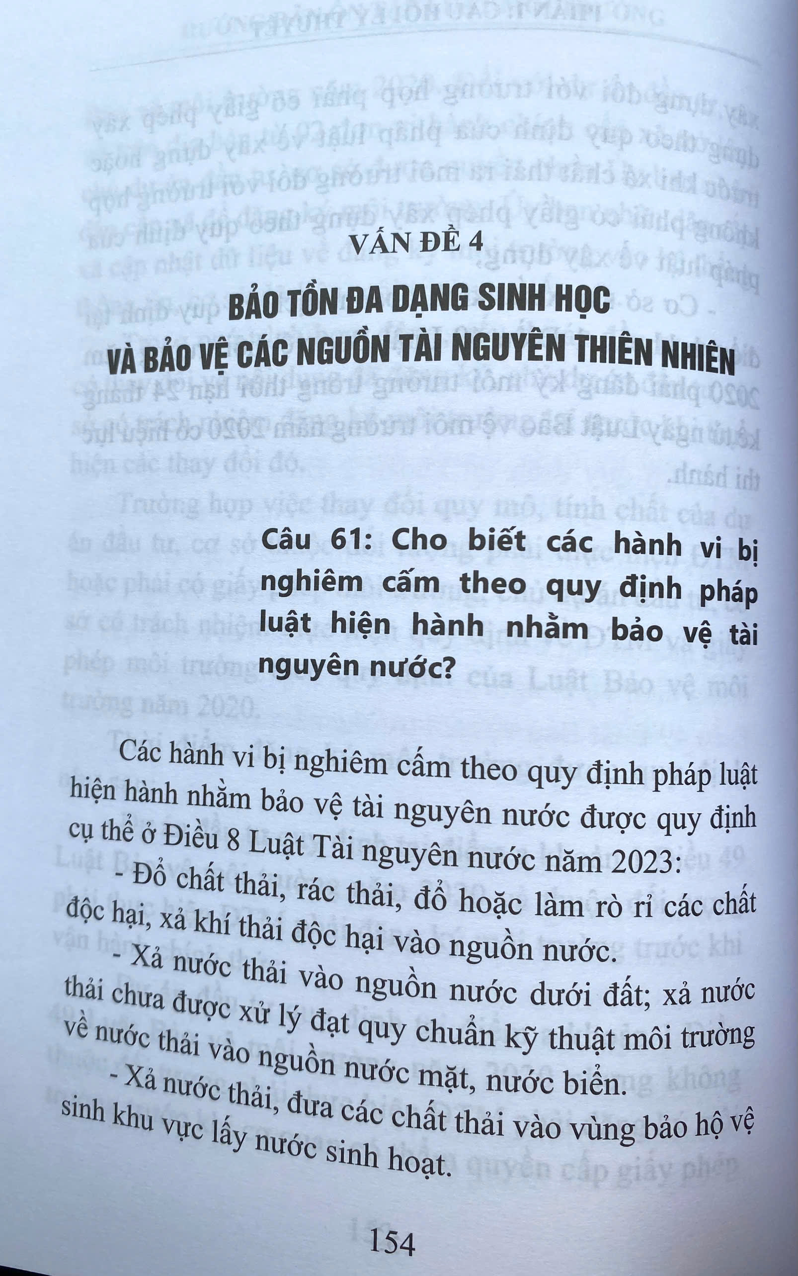 Hướng Dẫn Ôn Tập Luật Môi Trường