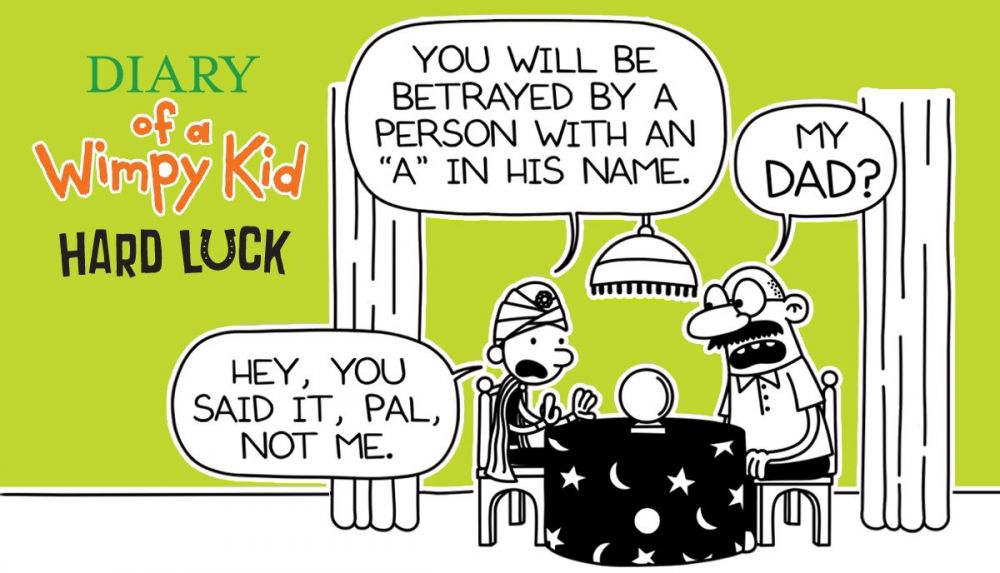 Diary Of A Wimpy Kid 08: Hard Luck (Paperback)