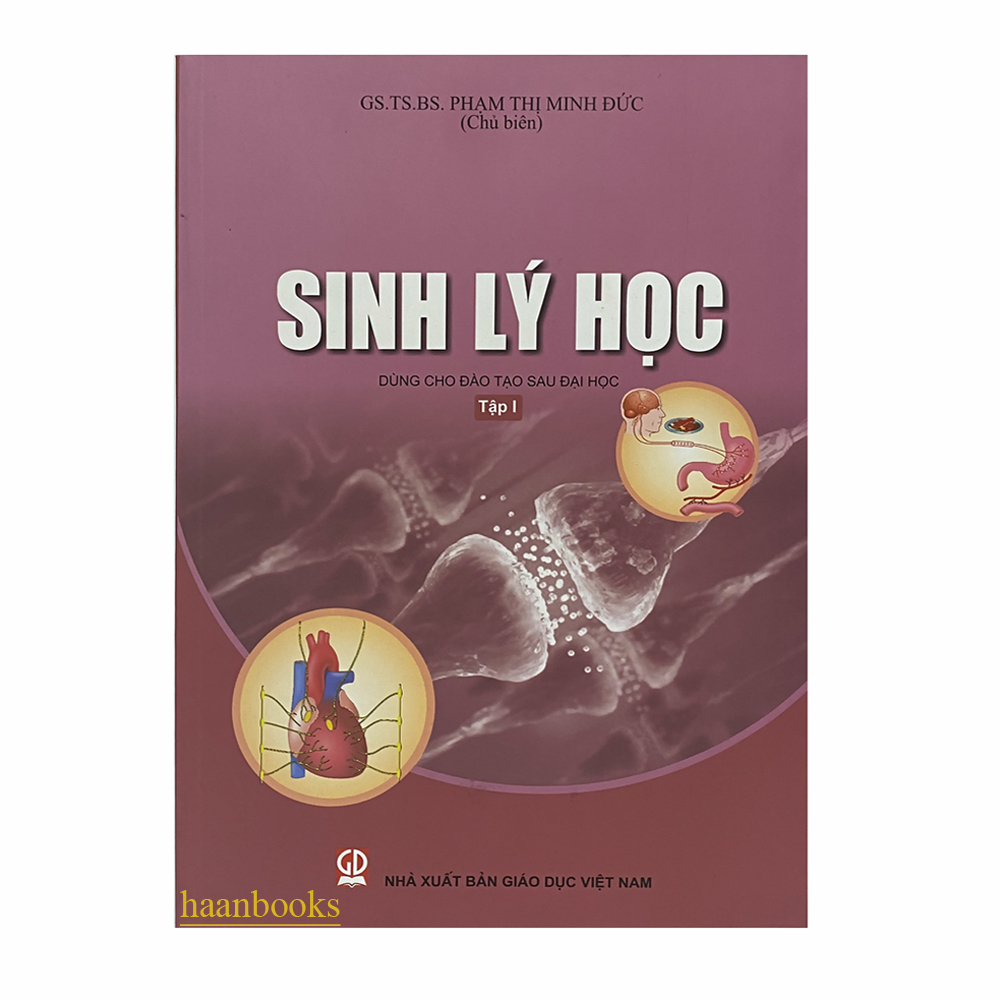 Sách Combo Bộ sách Lý sinh học (Tập 1 + Tập 2) - Dùng cho đào tạo sau đại học