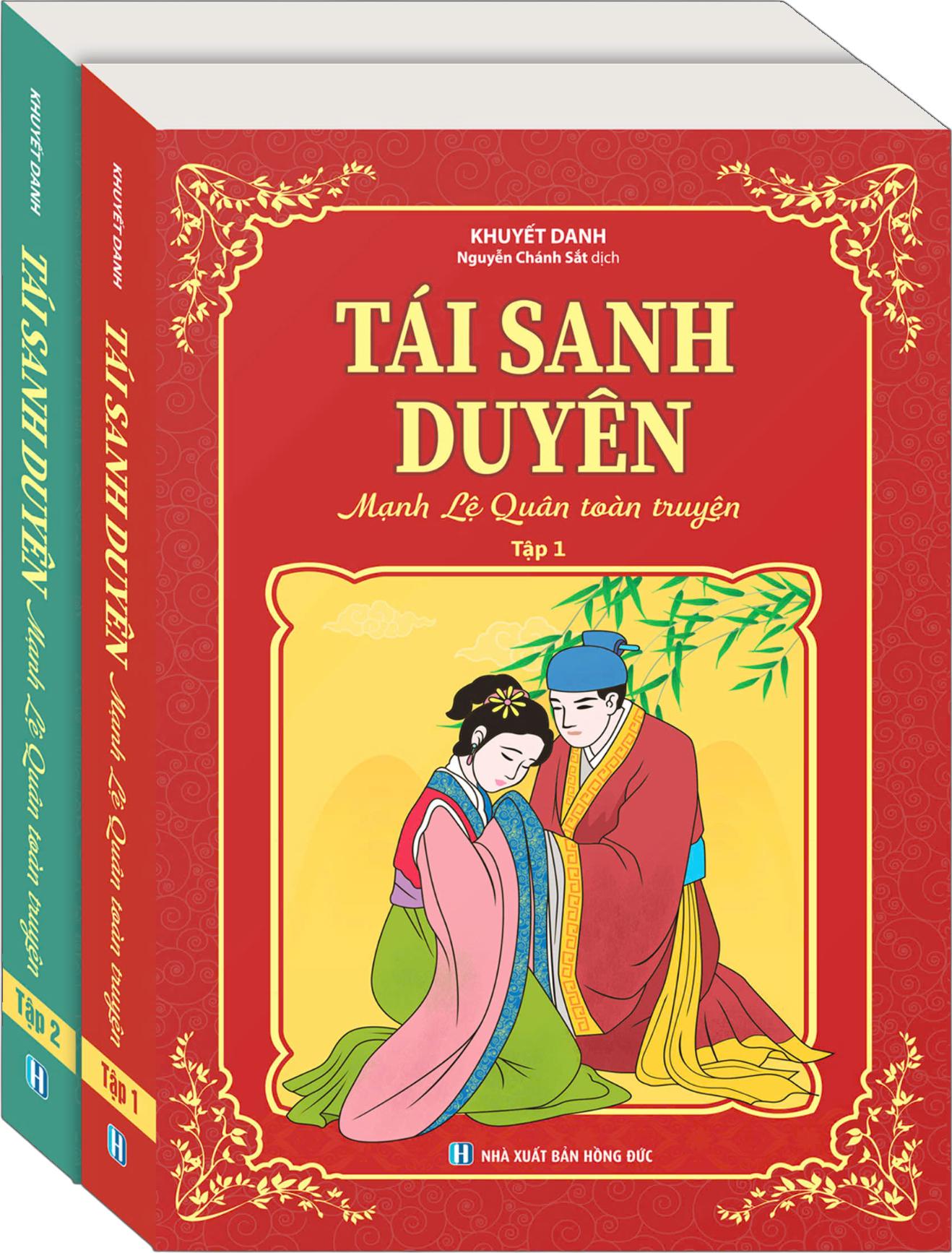 Sách - Boxset Tái Sanh Duyên - Mạnh Lệ Quyên Toàn Truyện - Tập 1 + 2 (Hộp 2 Tập)