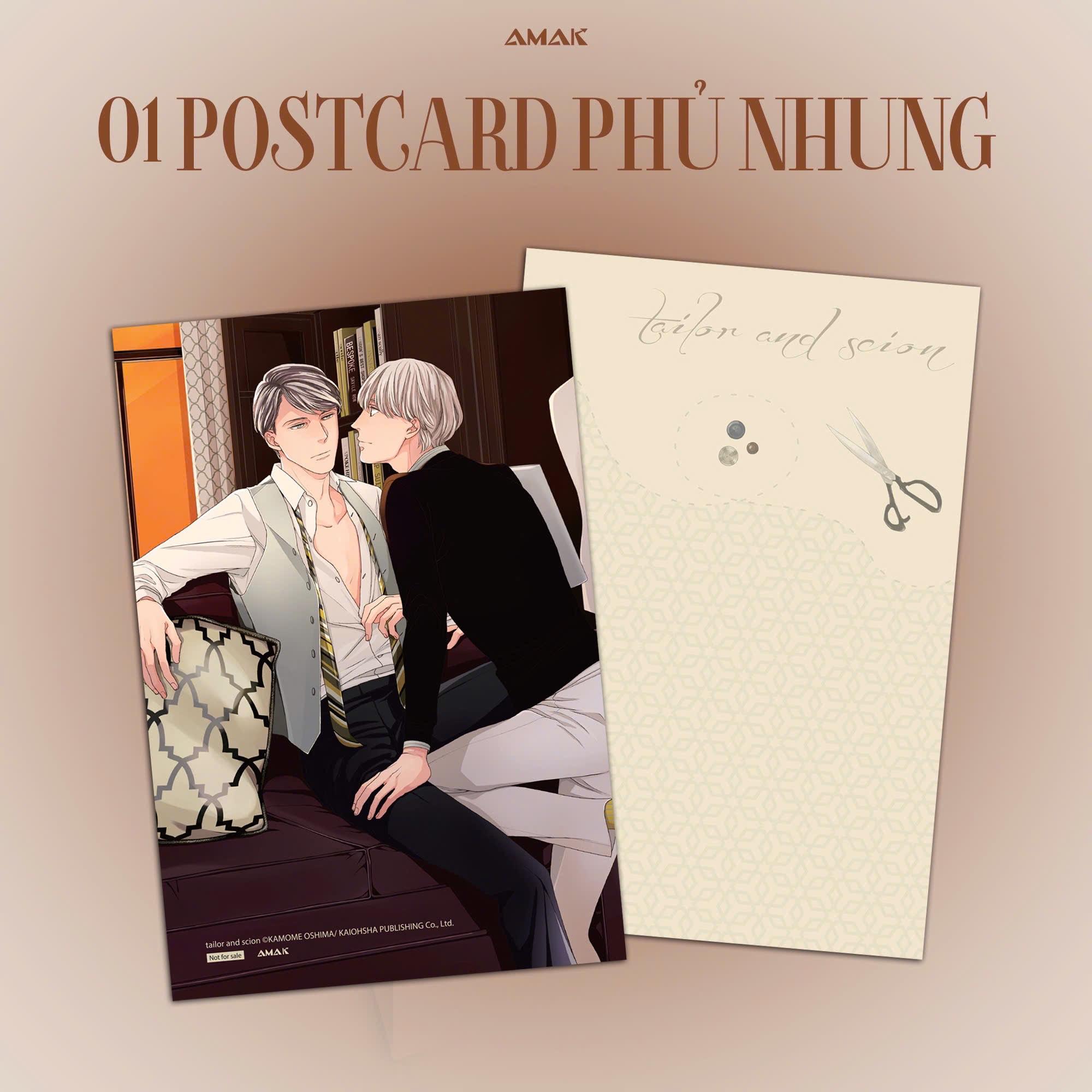 Sách - Anh Thợ May Và Cậu Chủ Trẻ - Tập 2 - Tặng Kèm Bìa Áo Rời Phủ Nhung + Postcard Phủ Nhung + PVC Standee + Đai Sách