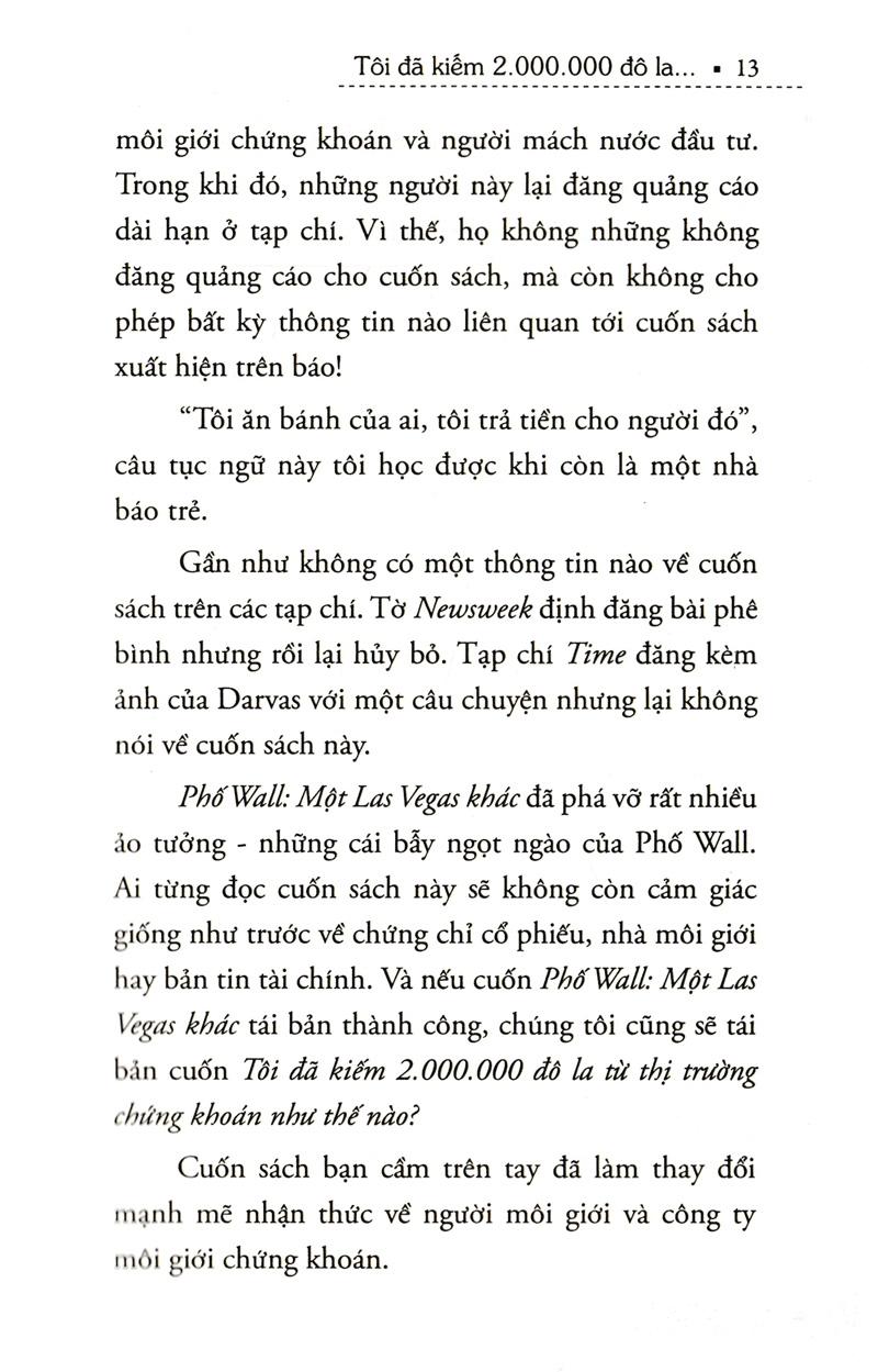 Tôi Đã Kiếm 2.000.000 Đô La Từ Thị Trường Chứng Khoán Như Thế Nào? (Tái Bản 2021)