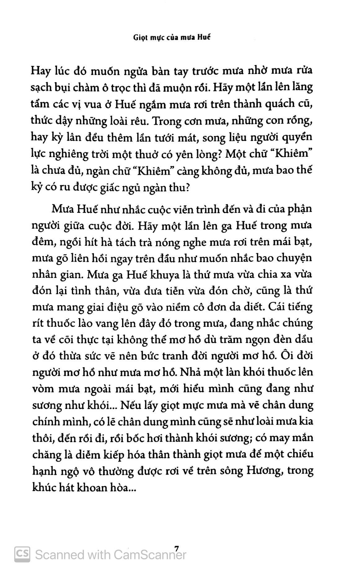 Giọt Mực Của Mưa Huế
