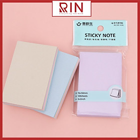 Giấy ghi chú / giấy ghi nhớ / Giấy note giấy nhớ giấy nhắn cho học sinh, văn phòng - nhiều màu – 100 tờ 