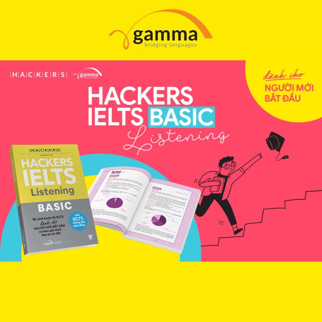 Hackers Ielts Basic ((Bộ 4 Cuốn/Lẻ, Tái Bản Mới Nhất )