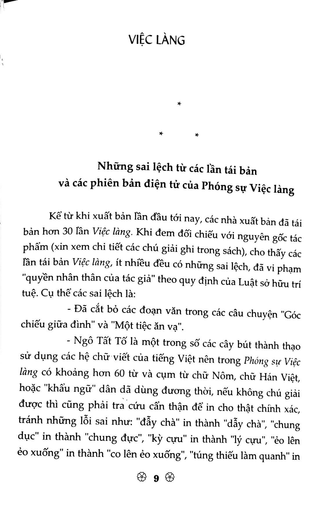 Việc Làng (Tái Bản 2020 )