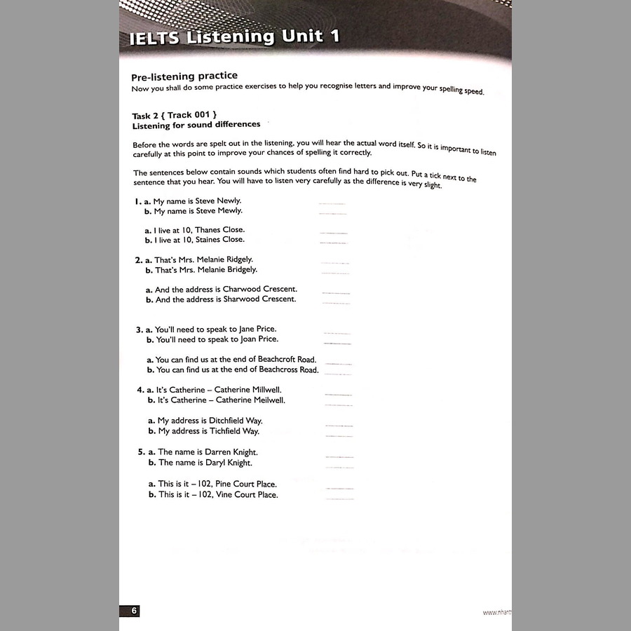 Suceed in IELTS listening & Vocabulary (Kèm CD)