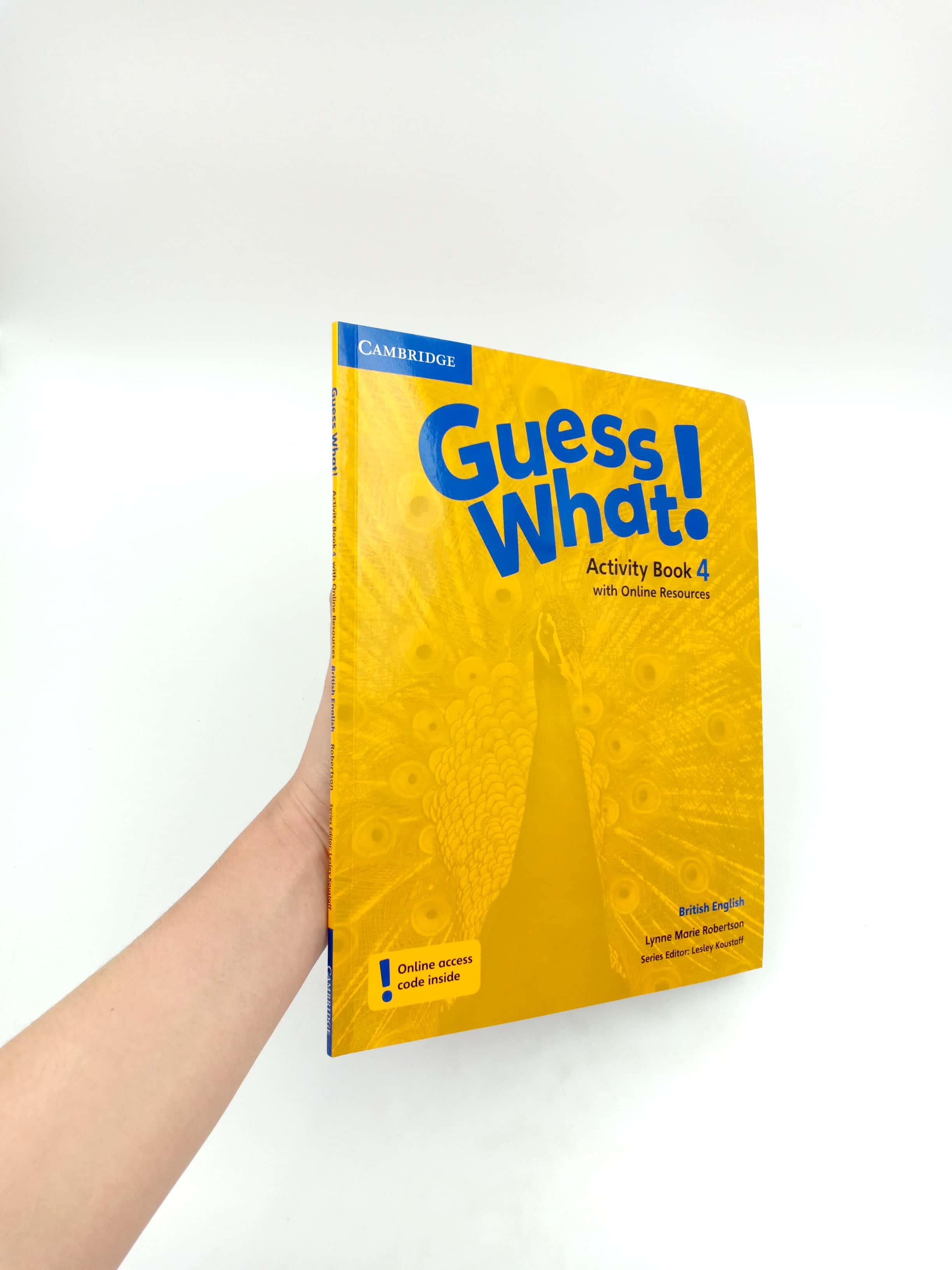 Guess What! Level 4 Activity Book with Online Resources British English