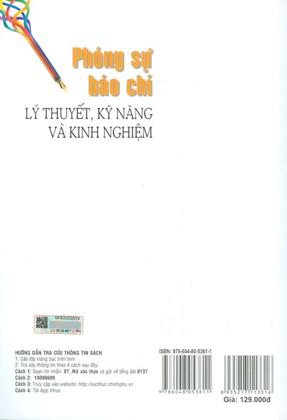 Phóng Sự Báo Chí - Lý Thuyết, Kỹ Năng Và Kinh Nghiệm (In lần thứ ba có bổ sung, chỉnh sửa) - Học viện Báo chí Tuyên Truyền (TS. Nguyễn Quang Hòa)