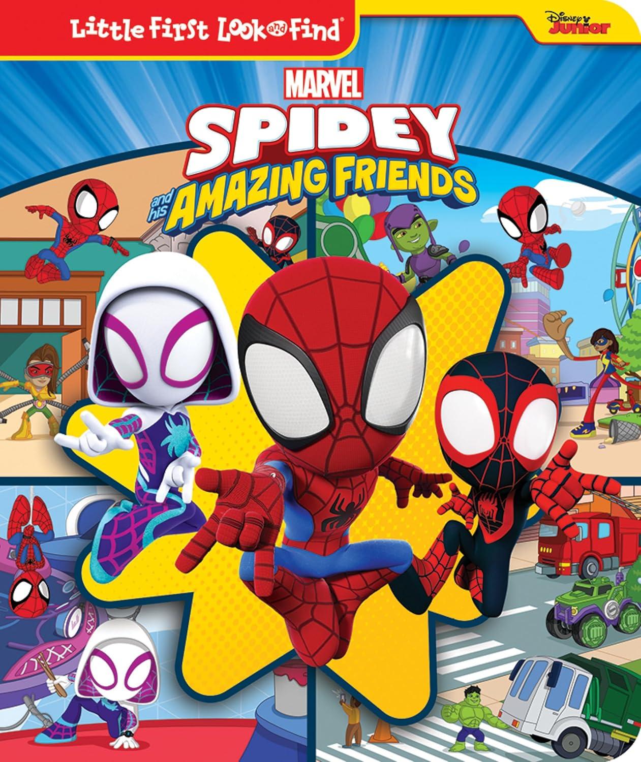 Sách ngoại văn: Little First Look And Find - Spidey & His Amazing Friends