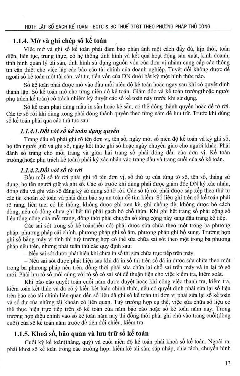 Hệ Thống Thông Tin Kế Toán - Báo Cáo Kế Toán Theo Phương Pháp Thủ Công - KT