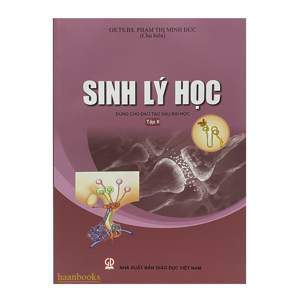Sách Combo Bộ sách Lý sinh học (Tập 1 + Tập 2) - Dùng cho đào tạo sau đại học
