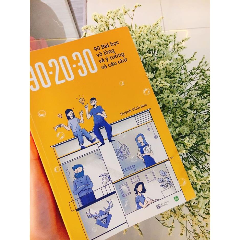 Sách 902030 90 Bài Học Vỡ Lòng Về Ý Tưởng Và Câu Chữ (Bản thường) - Bản Quyền