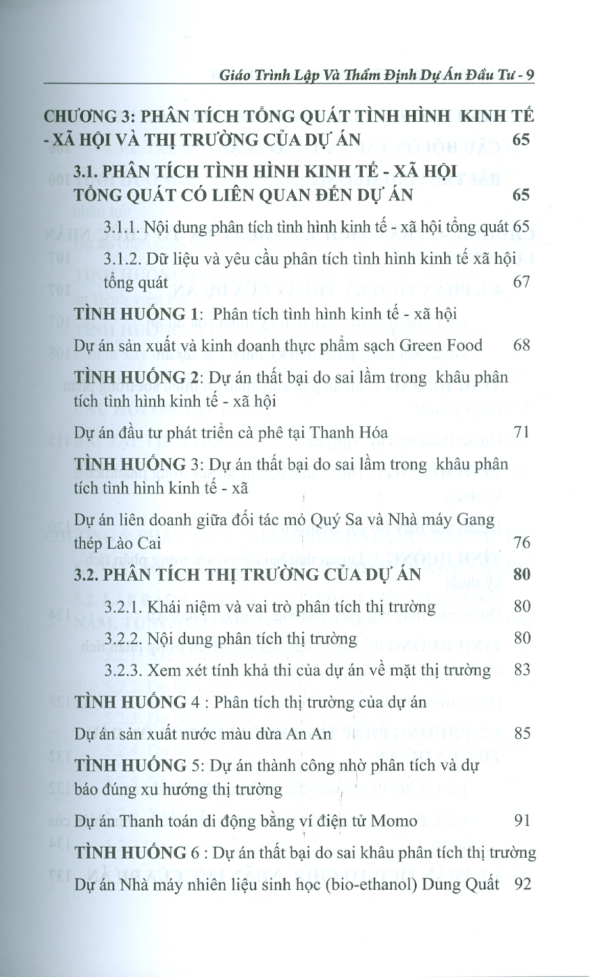 Giáo trình Lập Và Thẩm Định Dự Án Đầu Tư: Lý Thuyết - Tình Huống Thực Tế Và Bài Tập (Sách dành cho những người muốn khởi nghiệp thành công) - Đỗ Phú Trần Tình (Chủ biên); Nguyễn Thanh Huyền; Nguyễn Văn Nên; Trần Thị Kim Đào; Lê Thị Phương Loan)