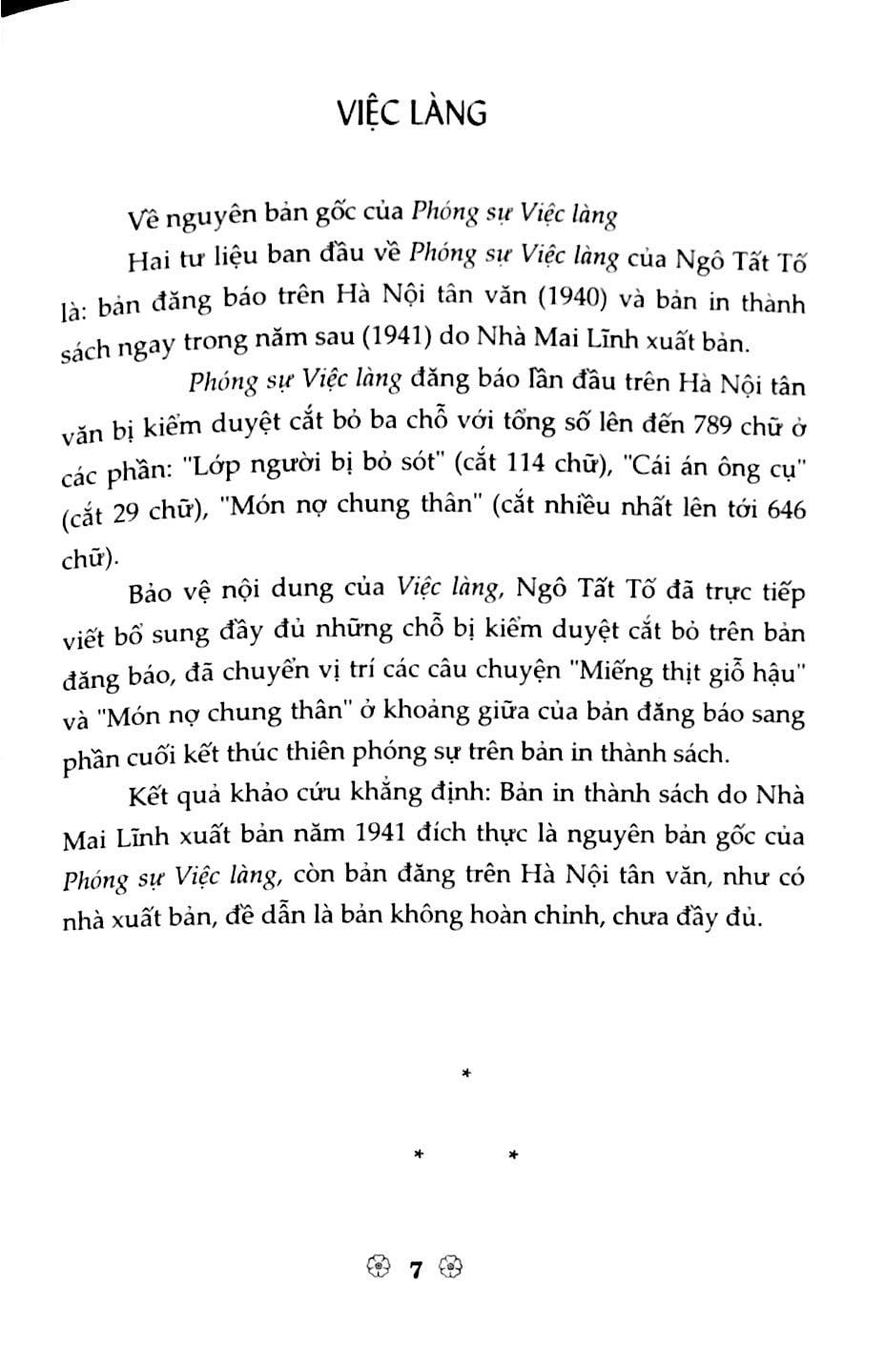 Việc Làng (Tái Bản 2020 )