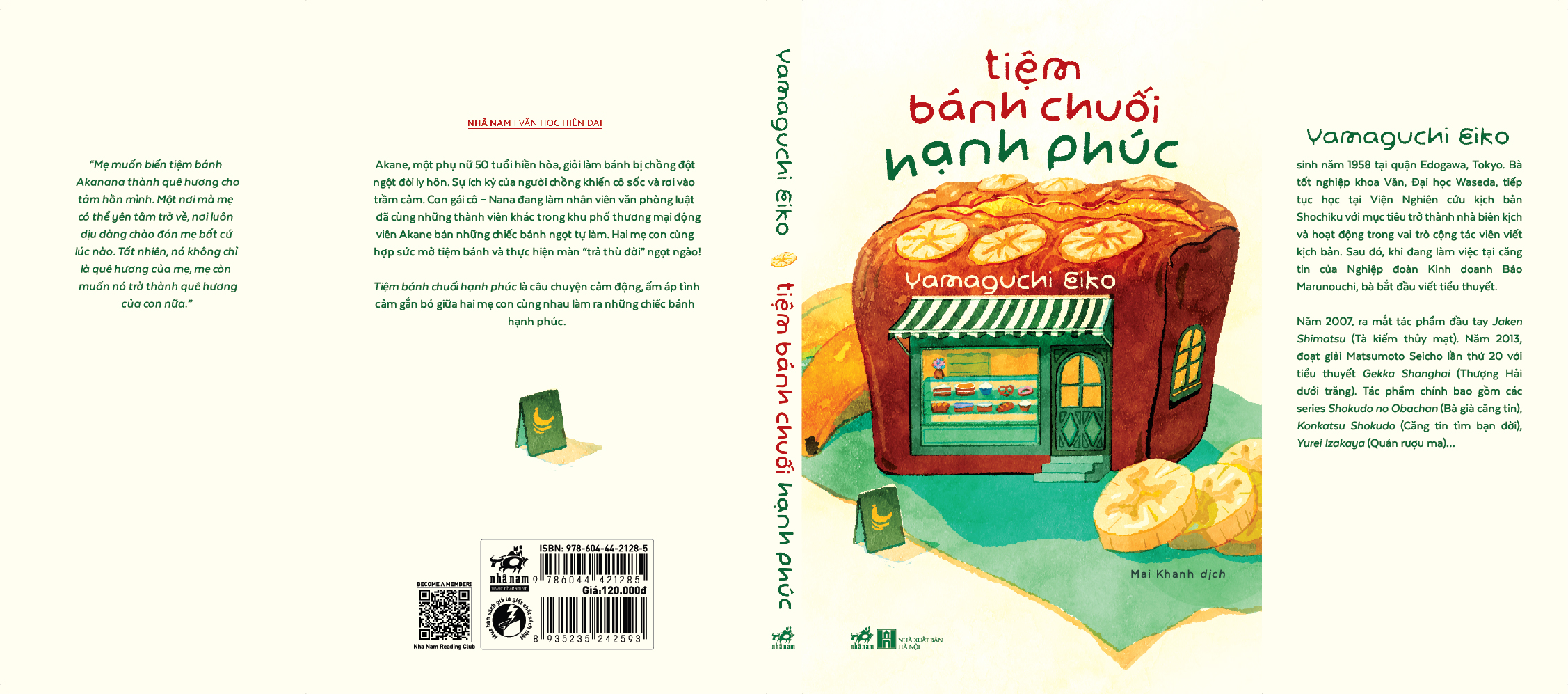 Sách - Tiệm bánh chuối hạnh phúc (Yamaguchi Eiko) (Nhã Nam Official)