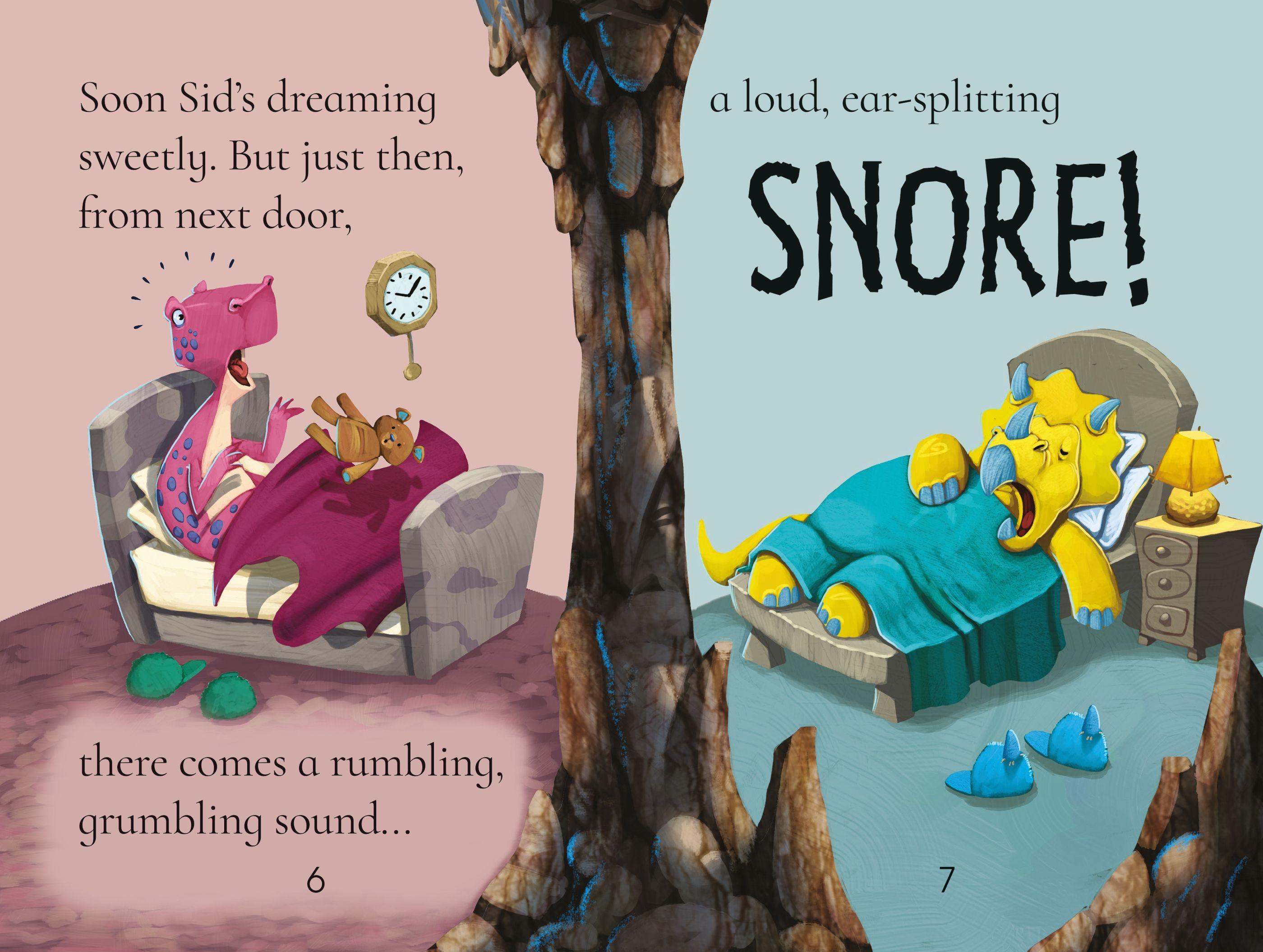 Usborne Dinosaur Tales First Reading Level 3: The Dinosaur With The Noisy Snore