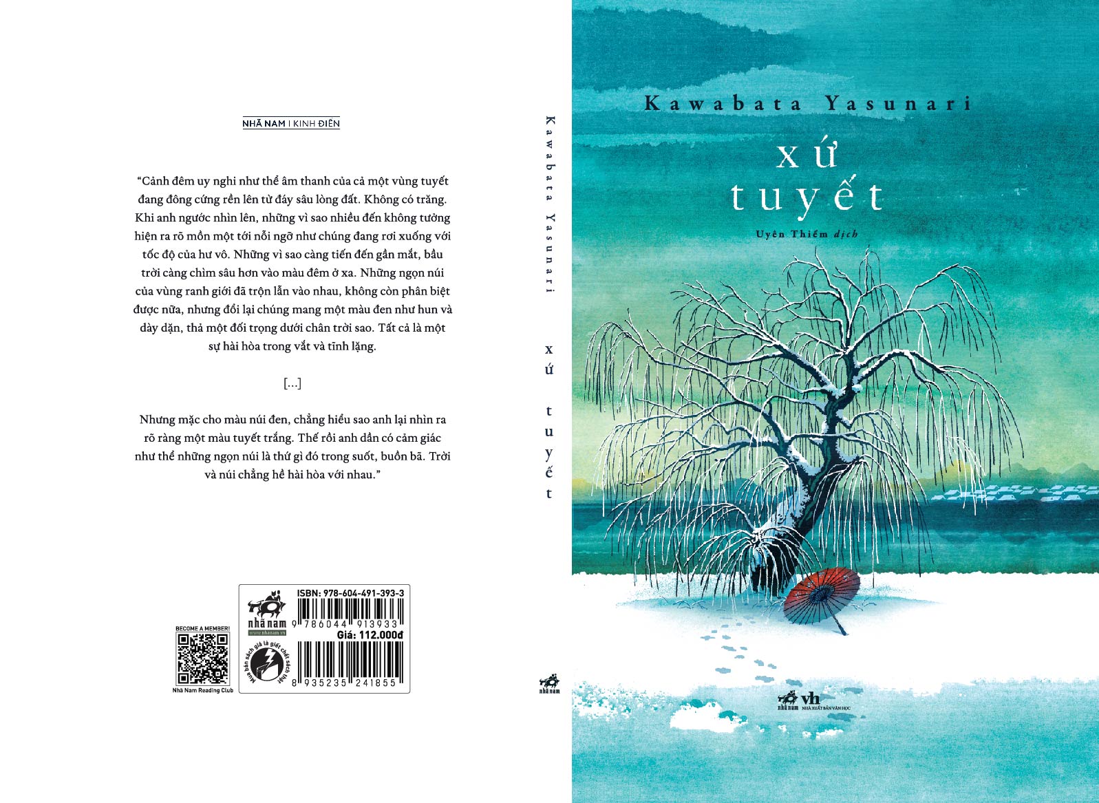 Sách - Xứ tuyết (Bìa cứng) (Kawabata Yasunari) (Nhã Nam Official)