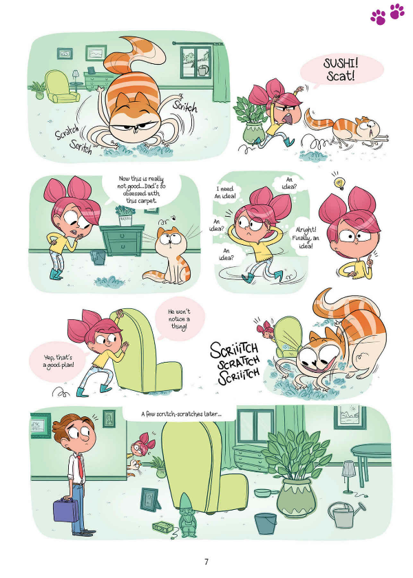 Cat And Cat #1: Girl Meets Cat