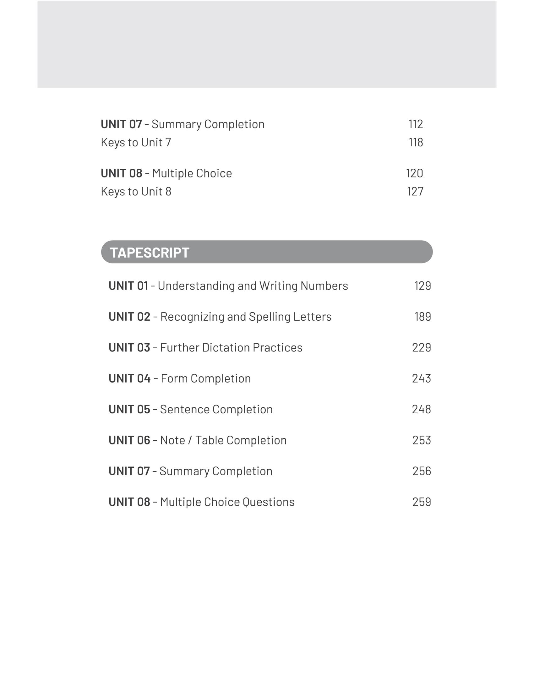Sách - IELTS Listening Dictation