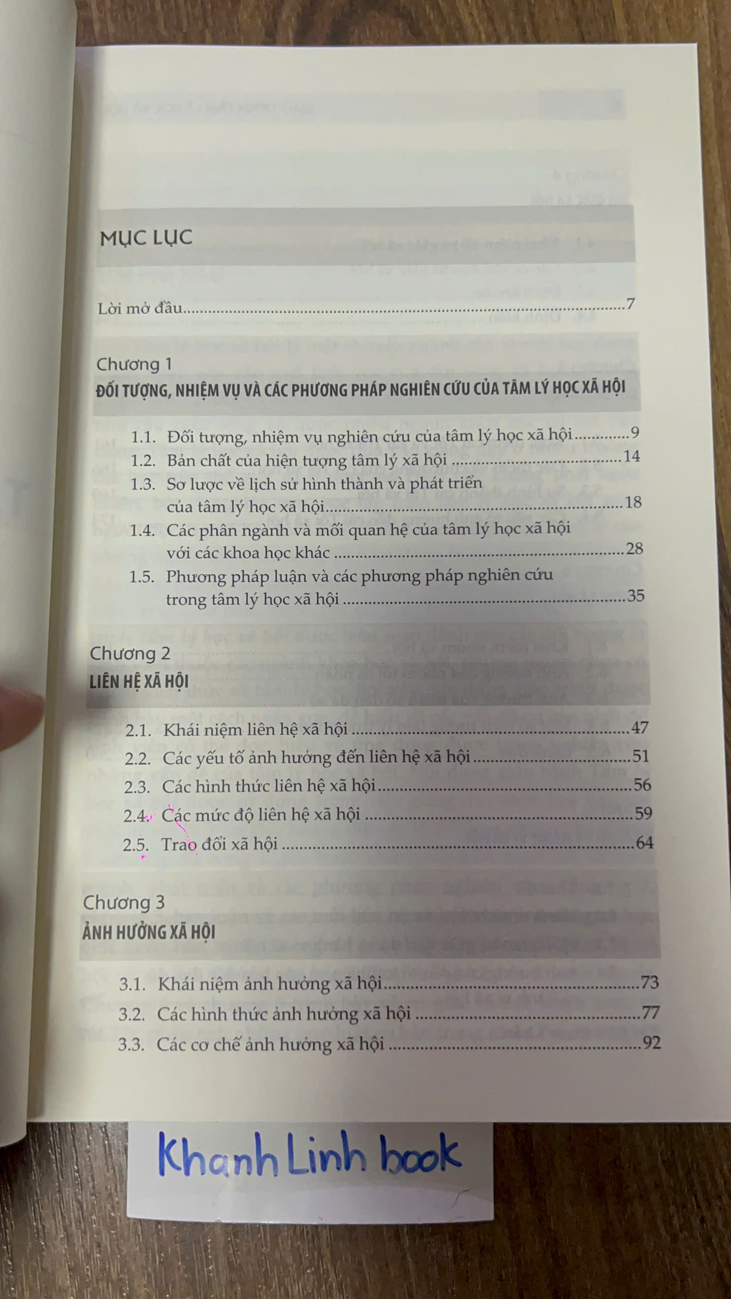 Sách - Giáo Trình Tâm Lý Học Xã Hội