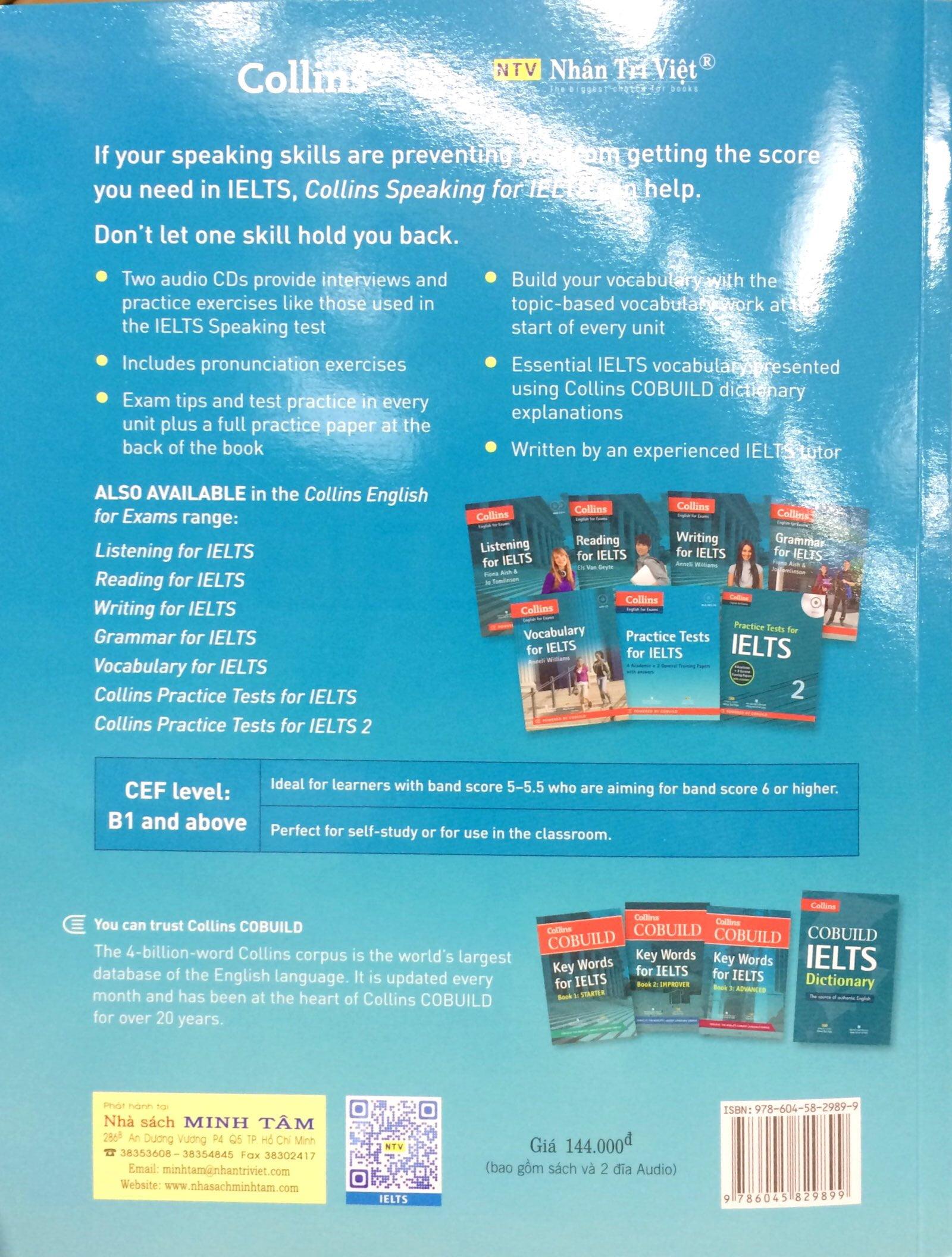 Speaking For IELTS (Kèm CD)