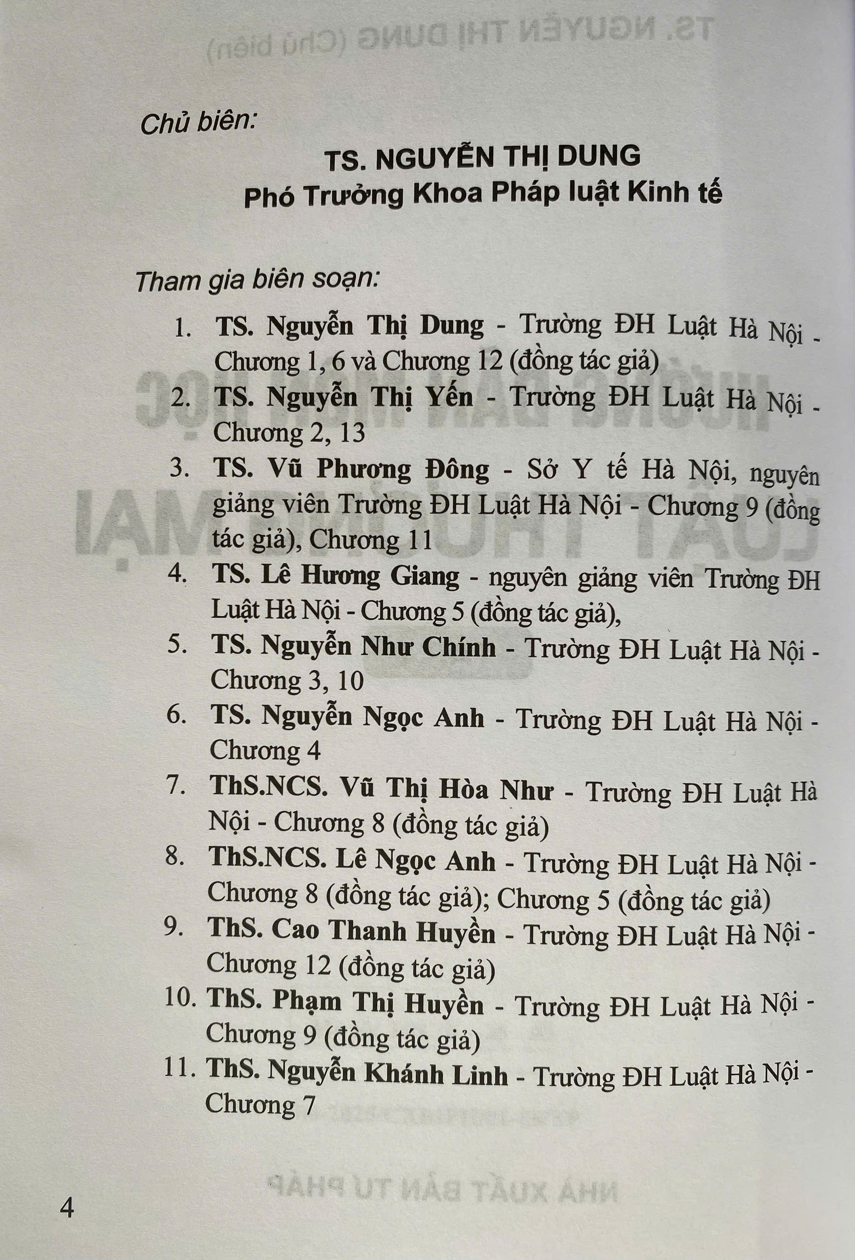 Hướng Dẫn Môn Học Luật Thương Mại ( Tập 1 )