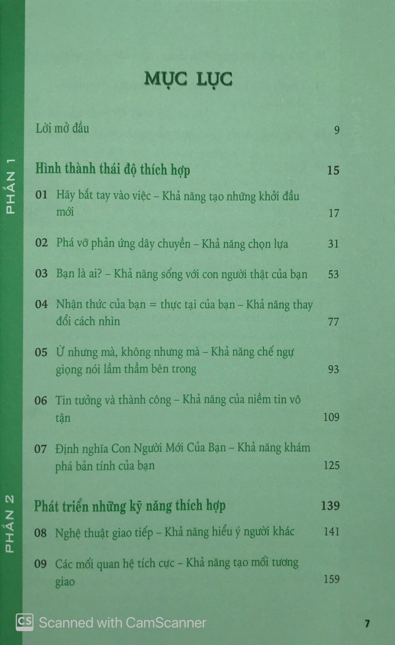 Thay Đổi Tư Duy, Thay Đổi Cuộc Sống (Tái Bản)