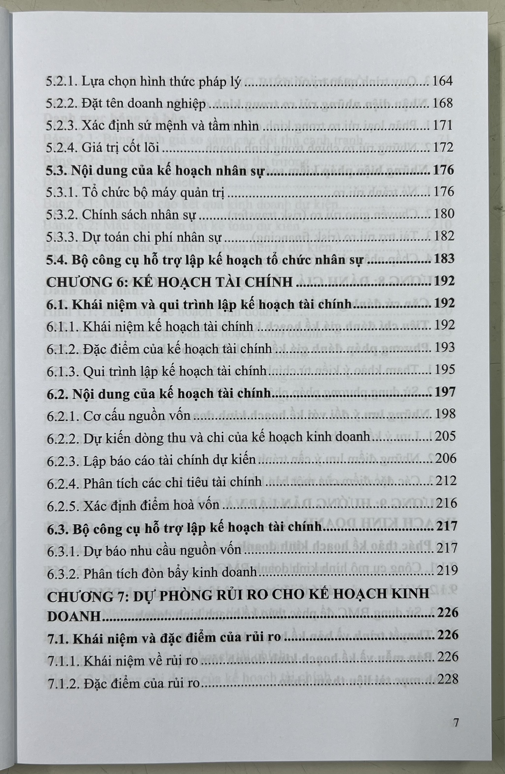 Sách - Giáo Trình Kế Hoạch Kinh Doanh