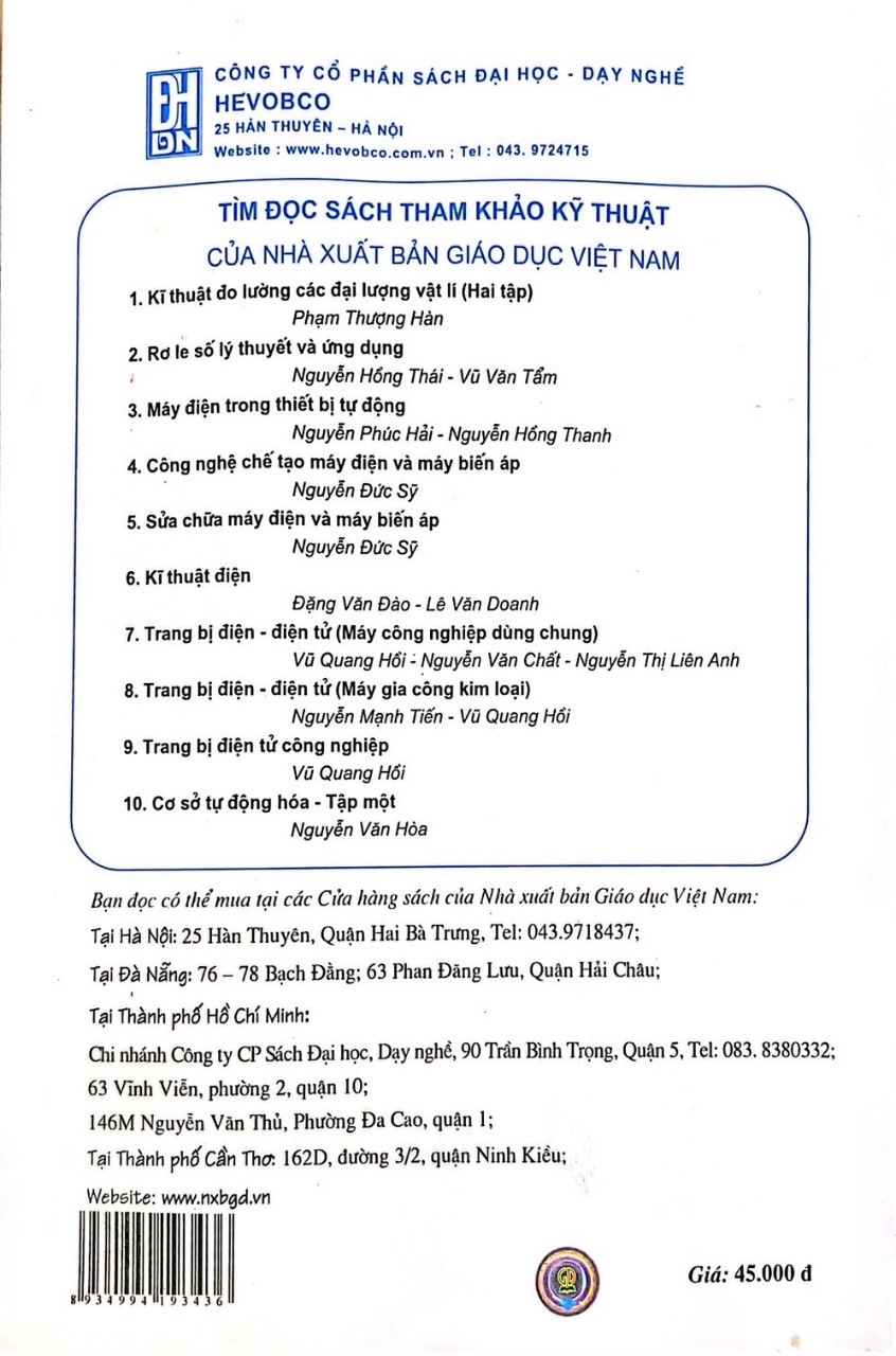Trang Bị ĐIện- Điện Tử Máy Công Nghiệp Dùng Chung