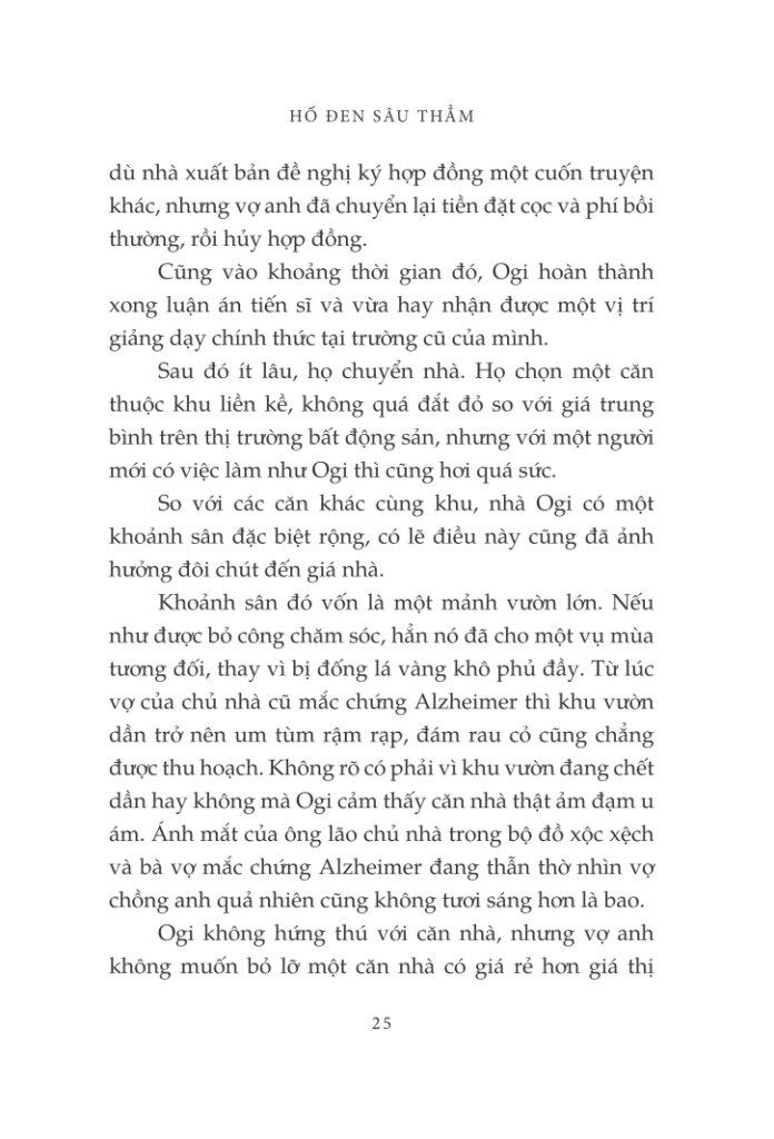 Hố Đen Sâu Thẳm