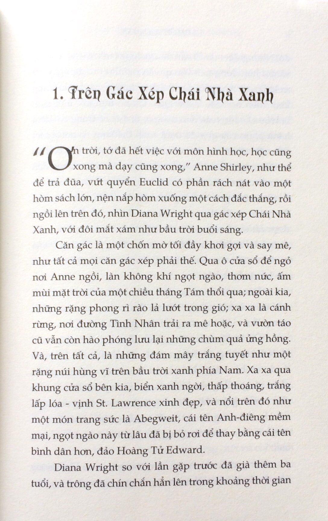 Anne Tóc Đỏ Và Ngôi Nhà Mơ Ước (Tái Bản)