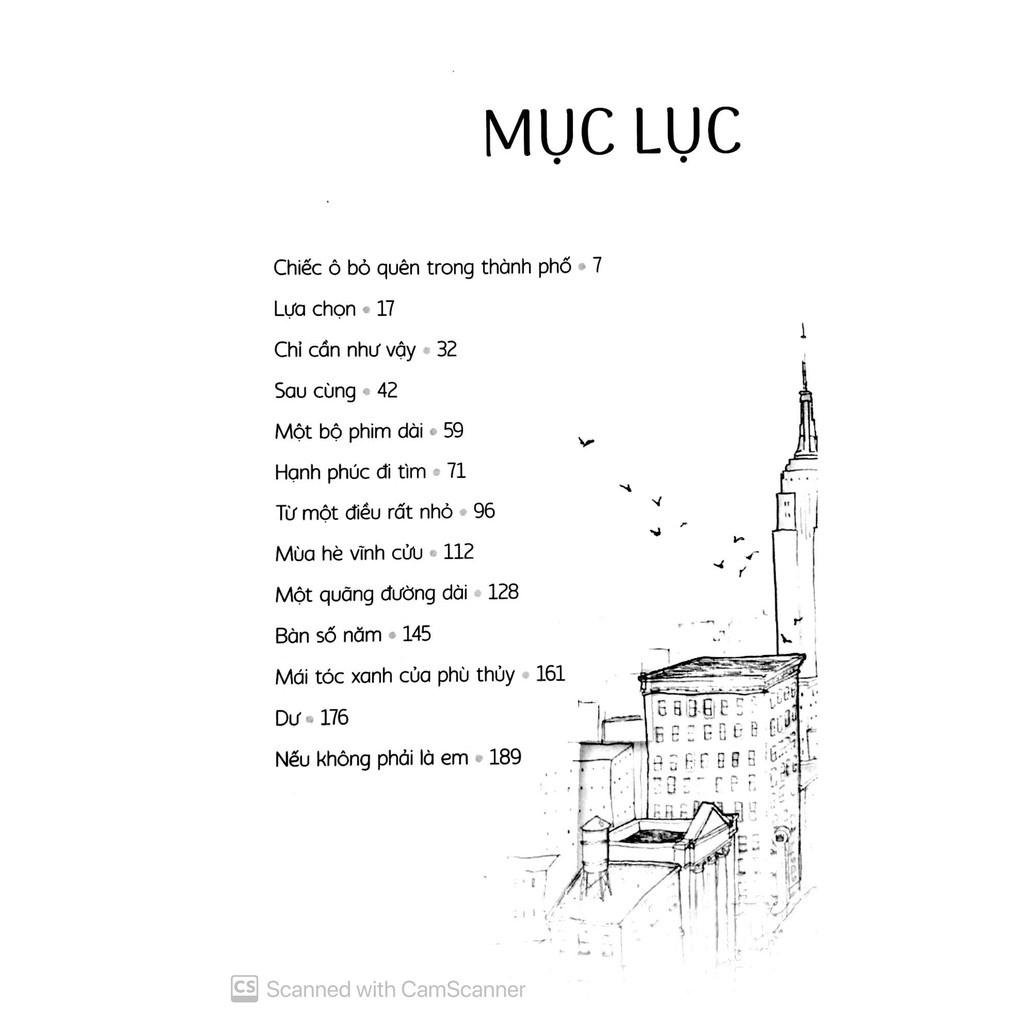 Chiếc ô bỏ quên trong thành phố - Bản Quyền