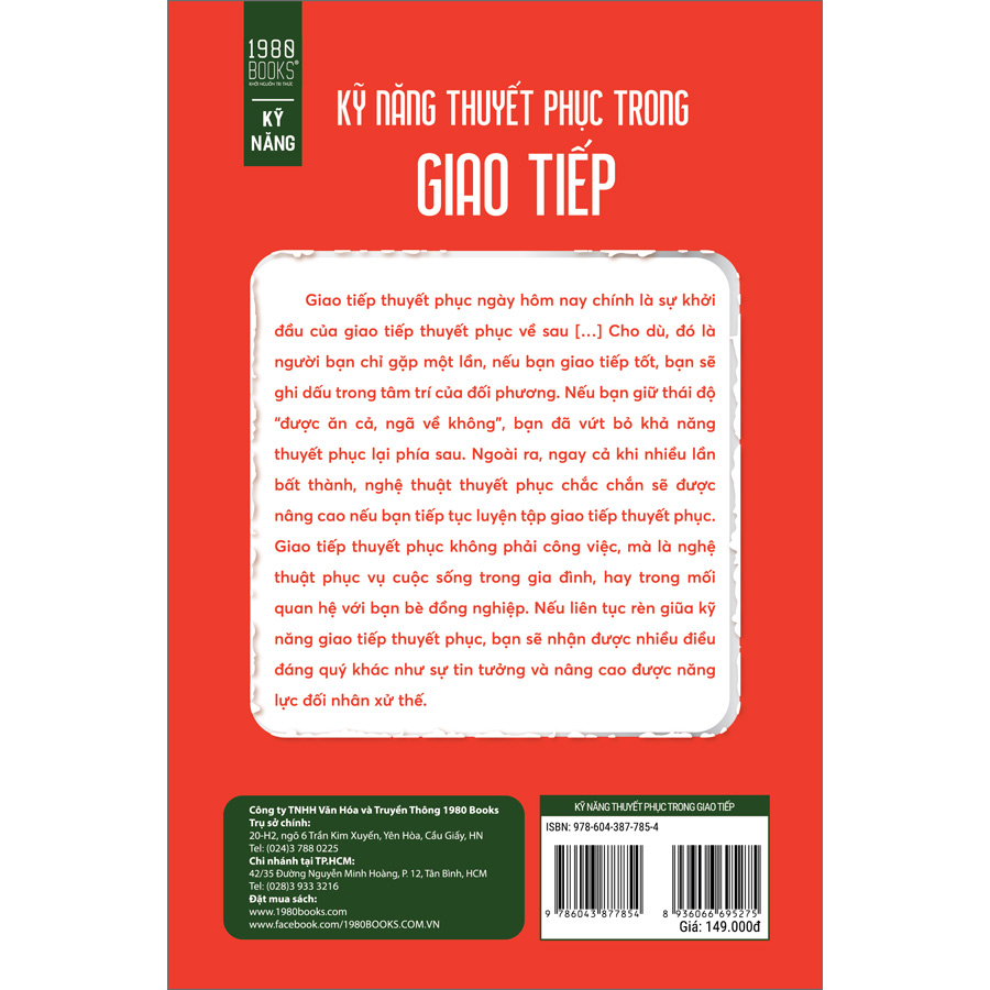 Kỹ Năng Thuyết Phục Trong Giao Tiếp