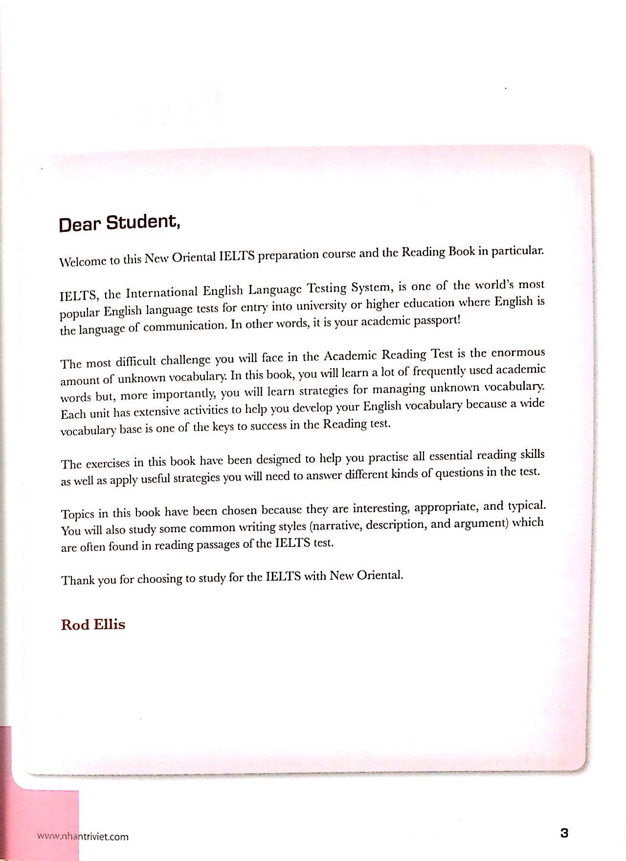 Lessons For IELTS Reading (Tái Bản 2023)