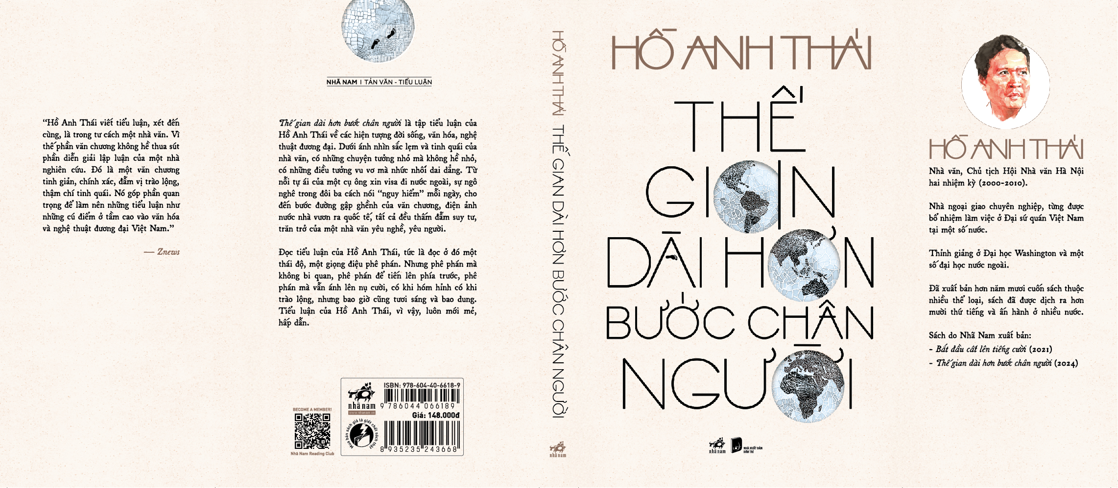 Sách - Thế gian dài hơn bước chân người (Hồ Anh Thái) (Nhã Nam Official)