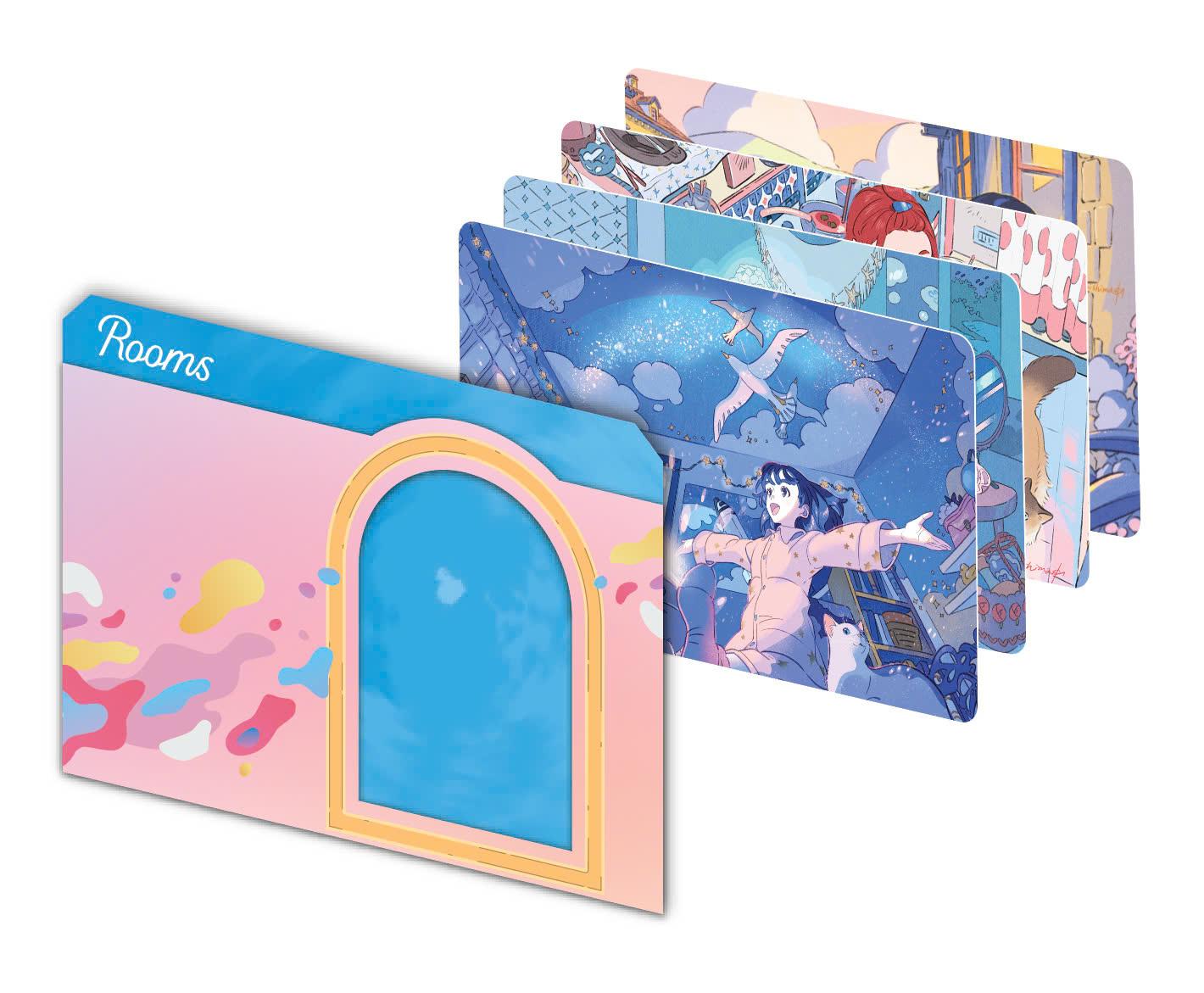 Sách - Rooms - Tuyển Tập Tranh Minh Họa Và Truyện Tranh - Bản Đặc Biệt - Tặng Kèm Set Card