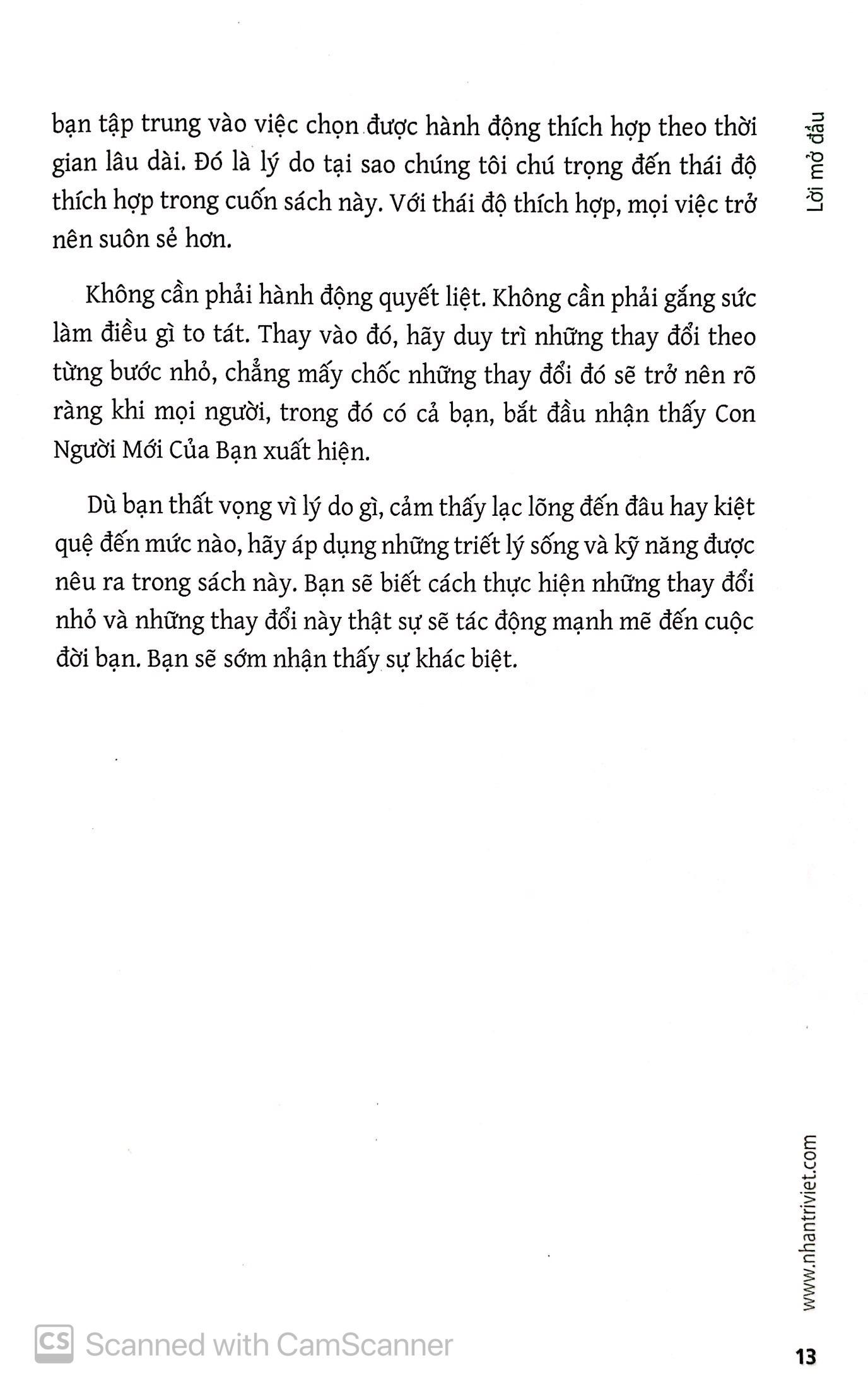 Thay Đổi Tư Duy, Thay Đổi Cuộc Sống (Tái Bản)