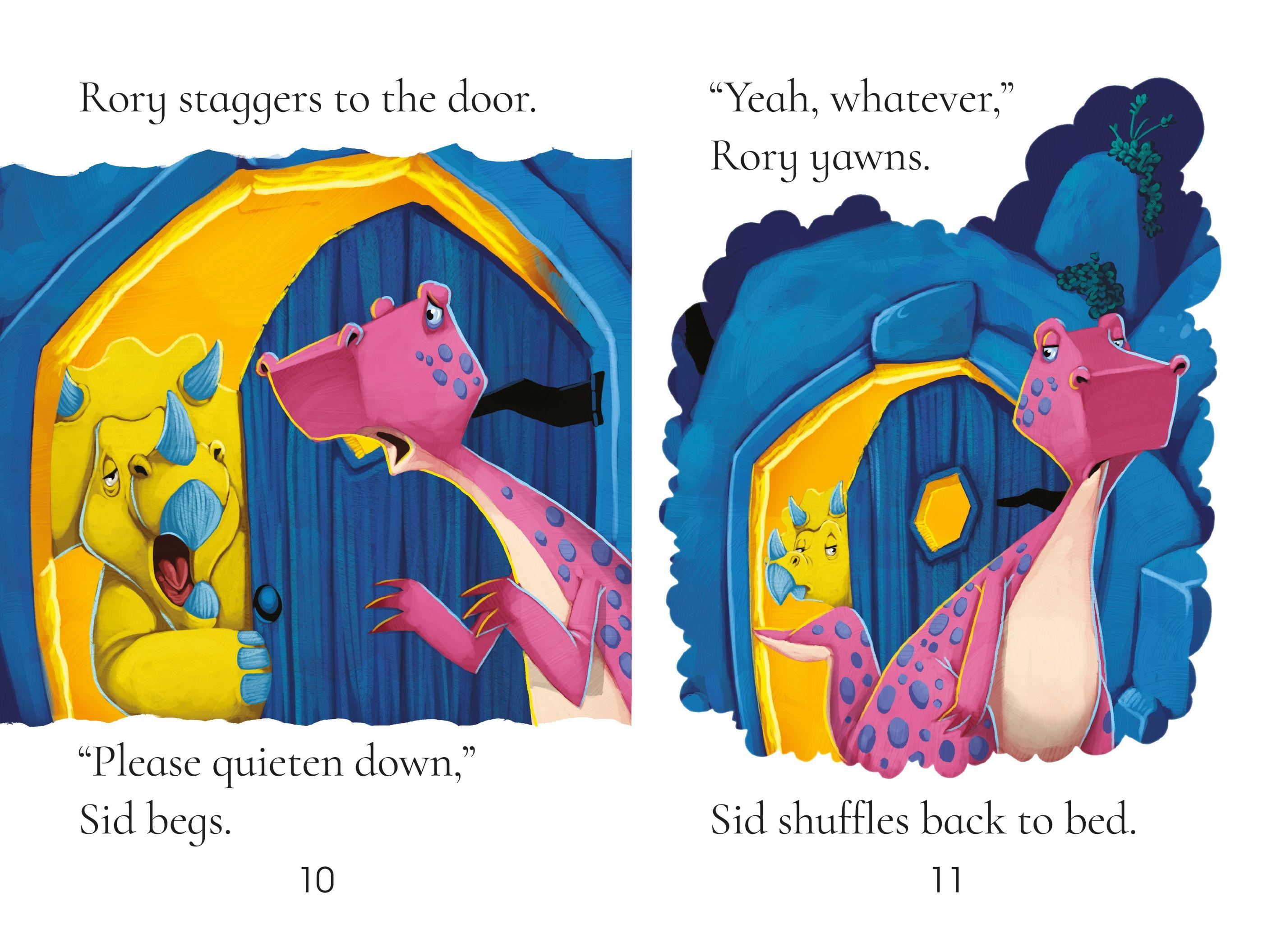 Usborne Dinosaur Tales First Reading Level 3: The Dinosaur With The Noisy Snore
