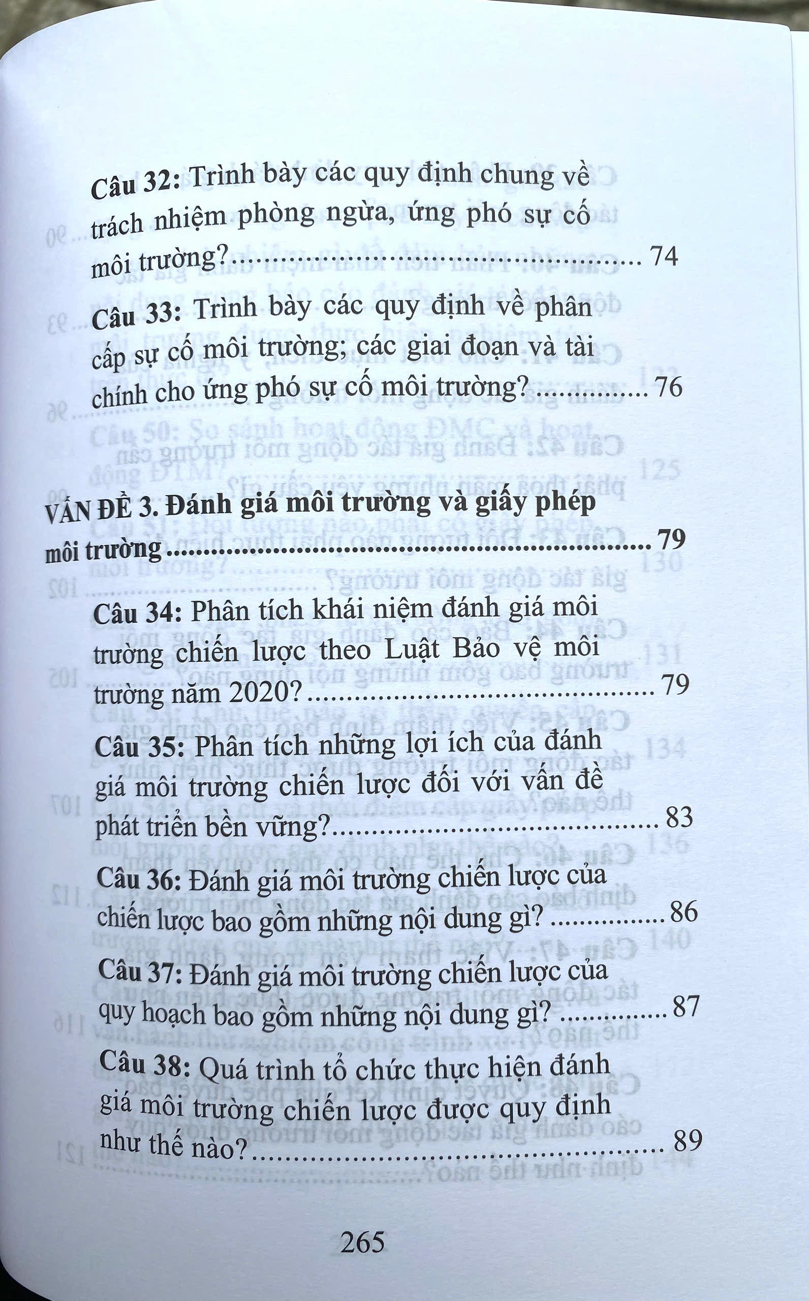 Hướng Dẫn Ôn Tập Luật Môi Trường