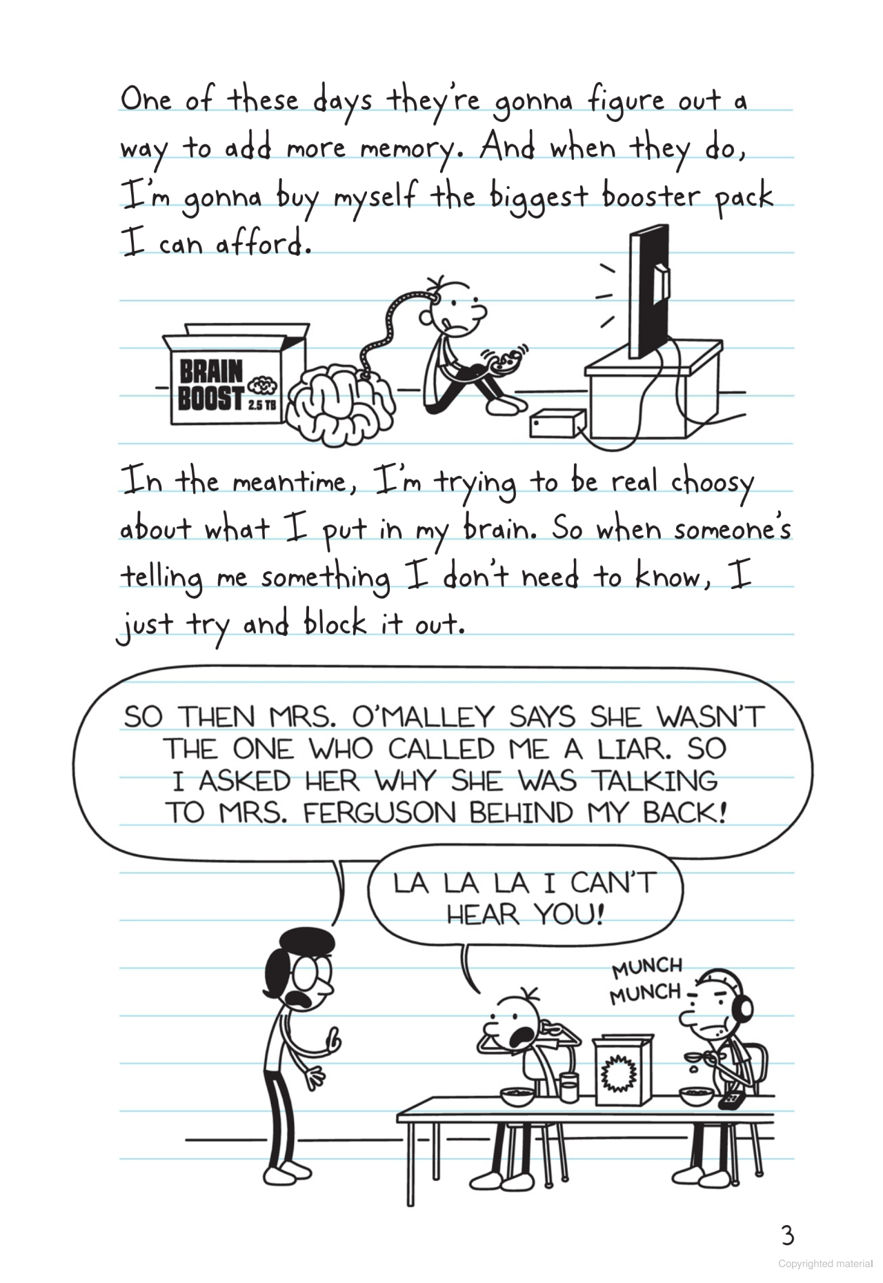 Diary Of A Wimpy Kid 18: No Brainer