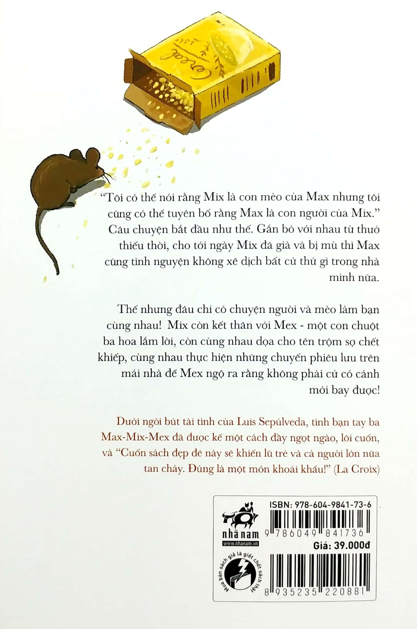 Chuyện Con Mèo Và Con Chuột Bạn Thân Của Nó - Tái Bản