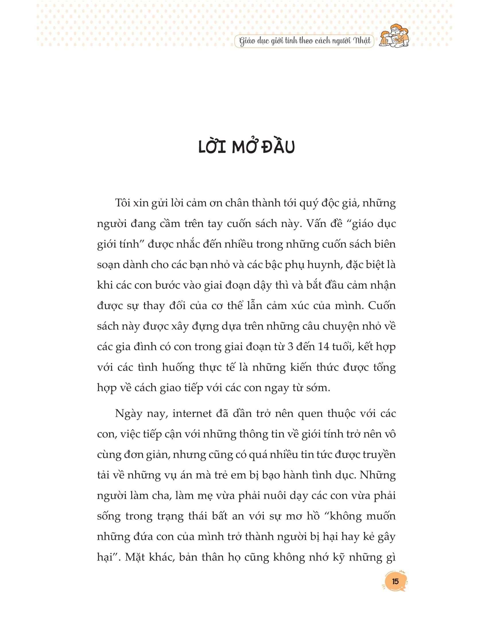 Giáo Dục Giới Tính Theo Cách Người Nhật