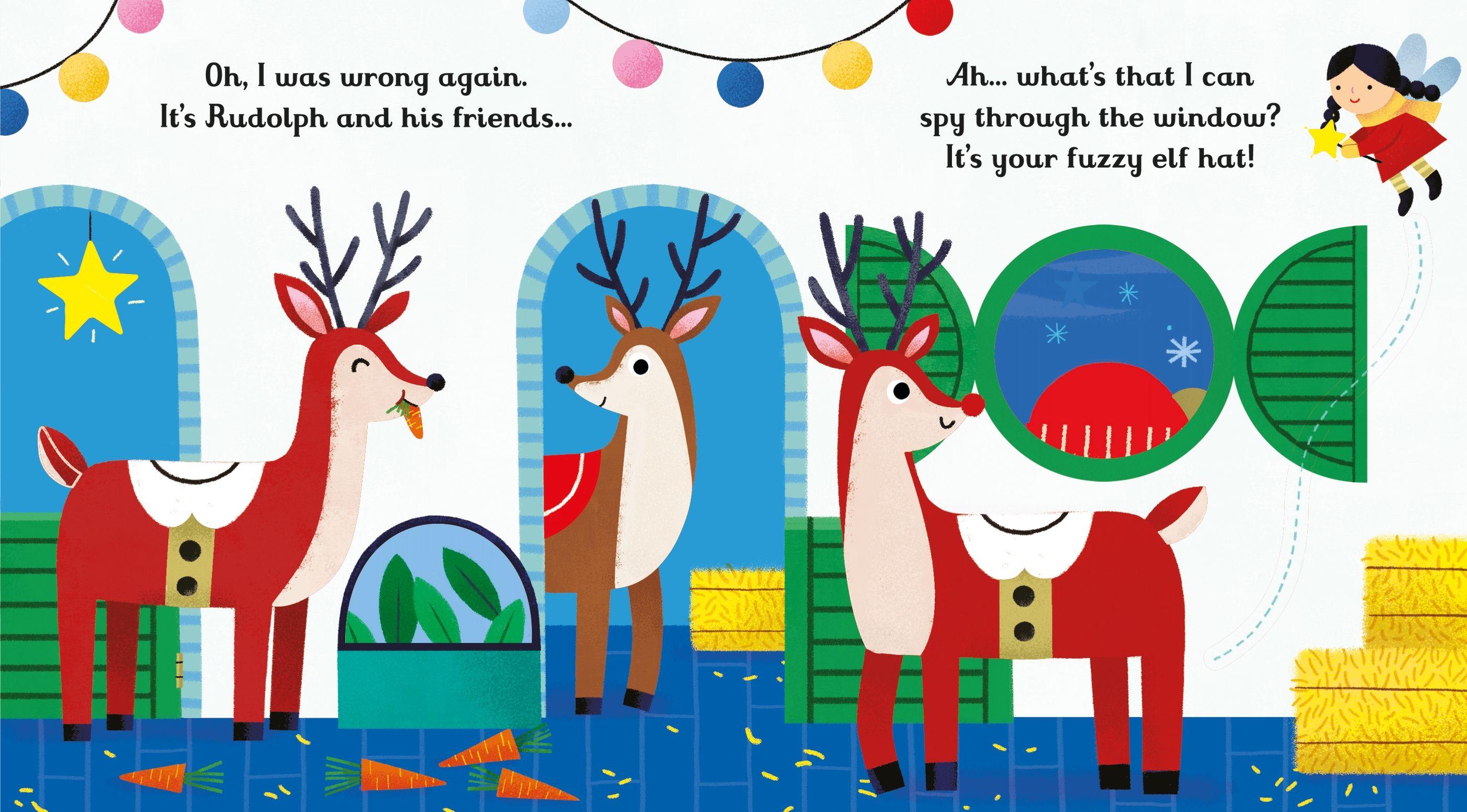 Little Peep-Through Books: Are You There Little Elf?