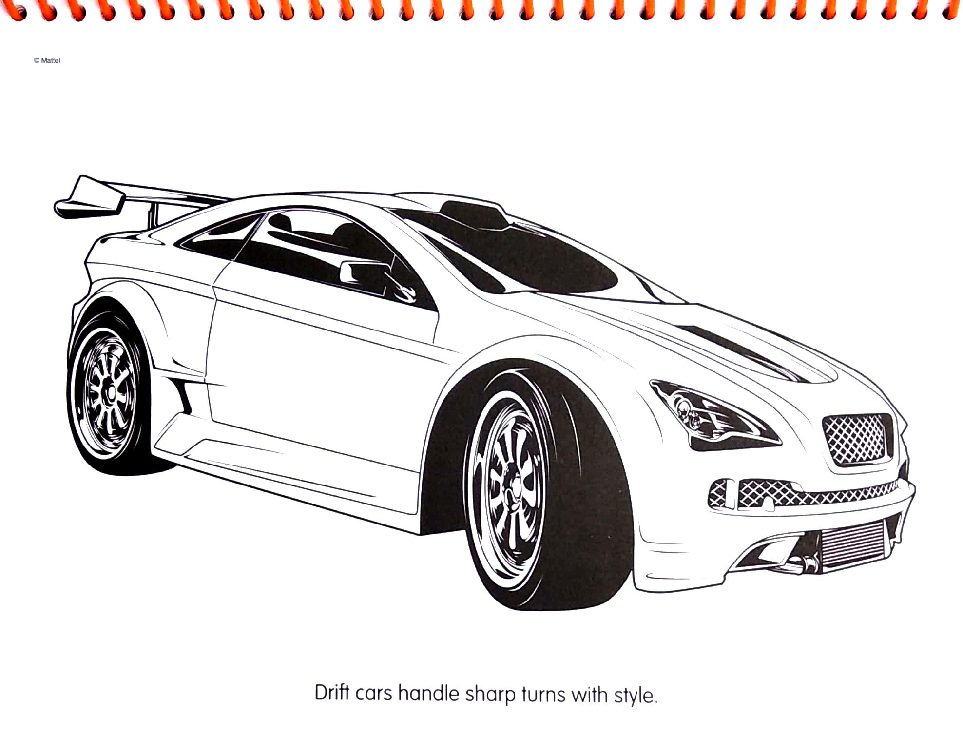 Mattel Hot Wheels Deluxe Poster Paint & Color