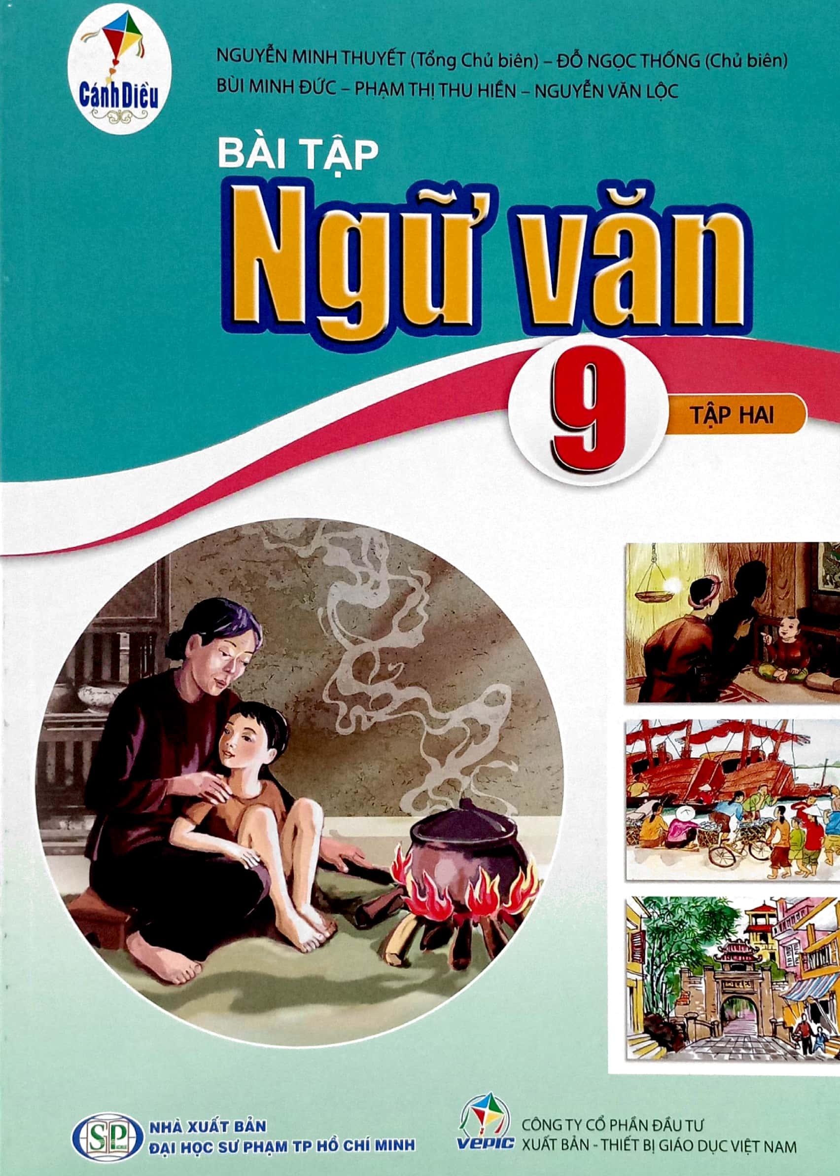 Sách - Bài Tập Ngữ Văn 9 - Tập 2 (Cánh Diều) (Chuẩn)